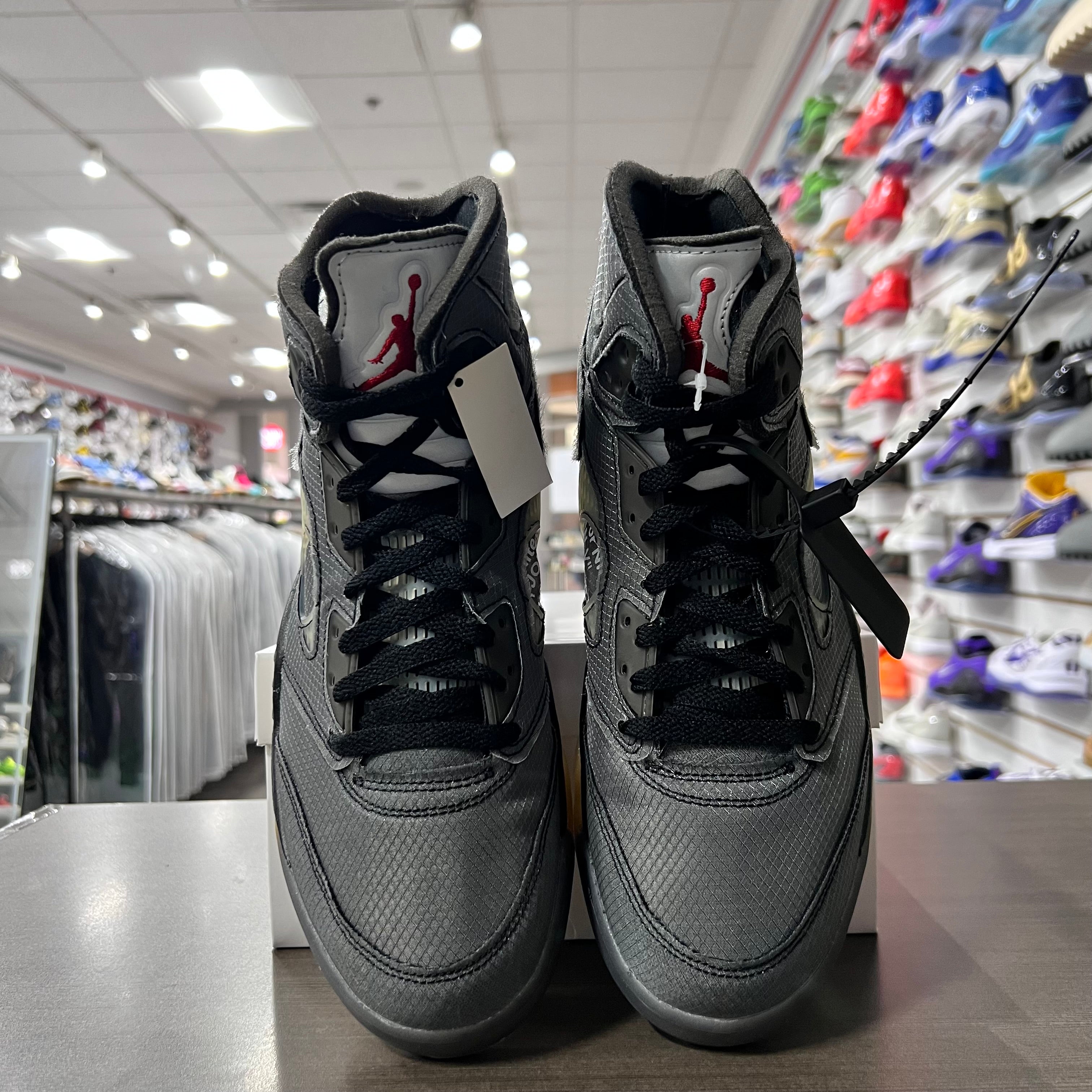 Jordan Retro 5 Mens Off-White Muslin (Lightly Worn+Replacement Box)