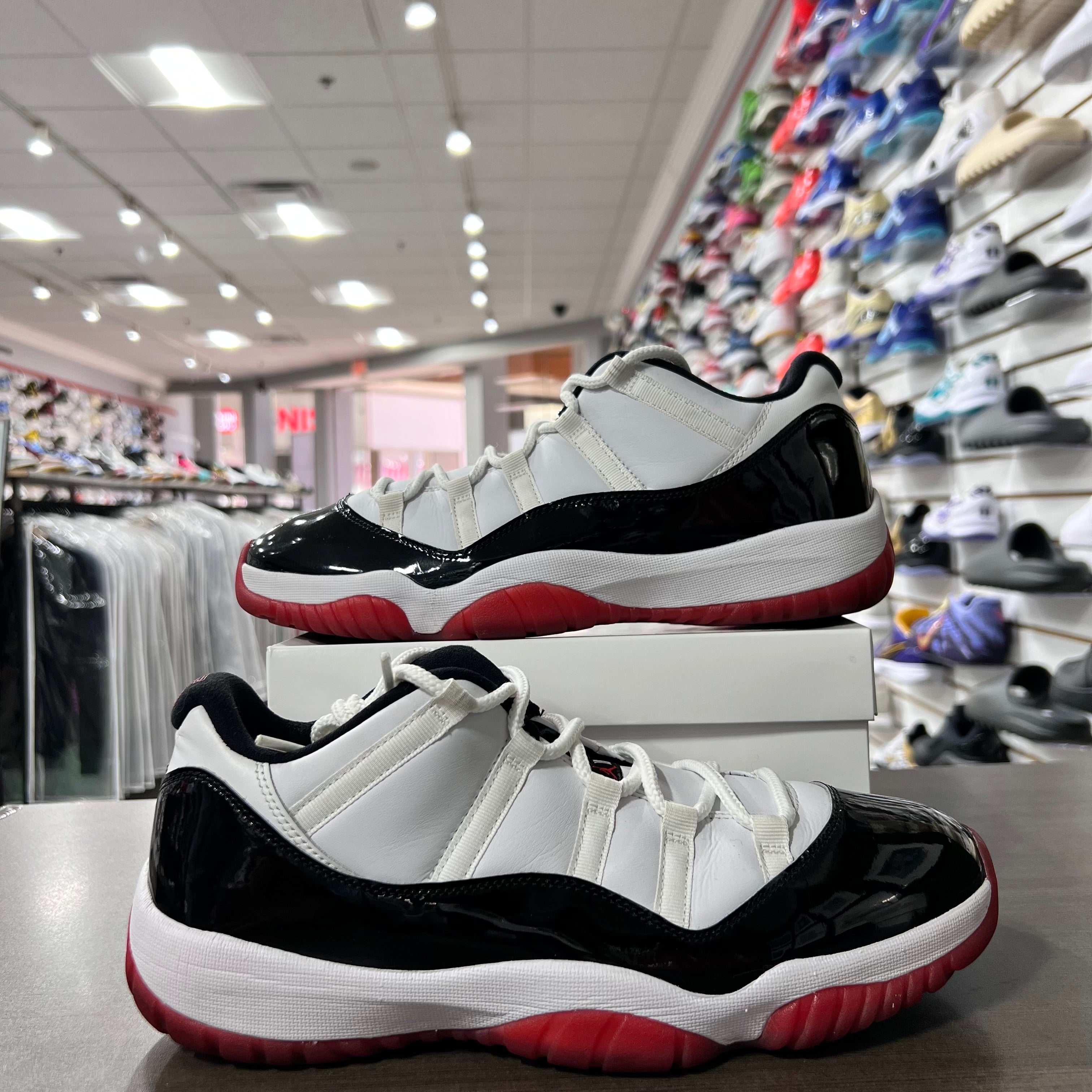 Jordan Retro 11 Low Mens Concord Bred (Lightly Worn+Replacement Box)