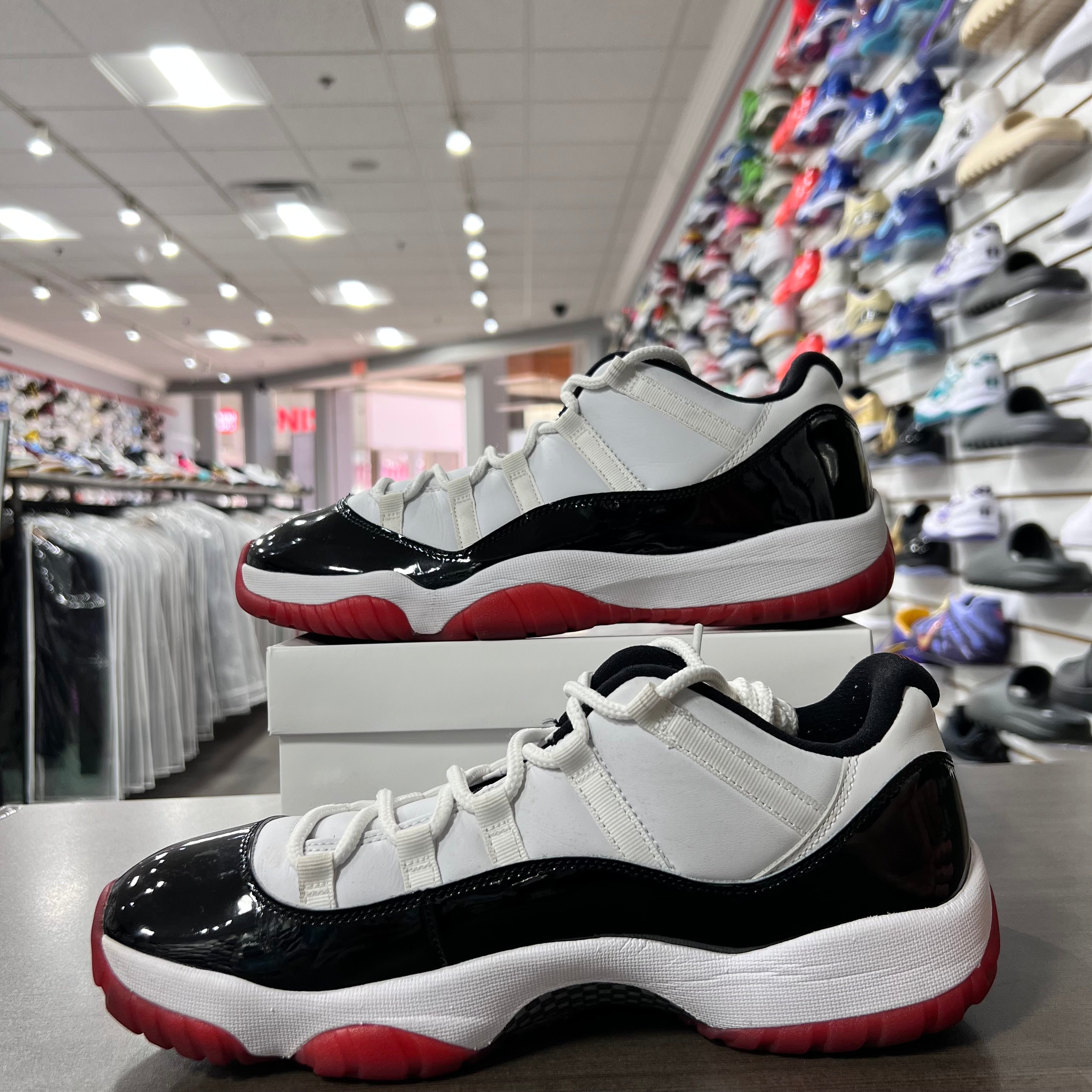 Jordan Retro 11 Low Mens Concord Bred (Lightly Worn+Replacement Box)