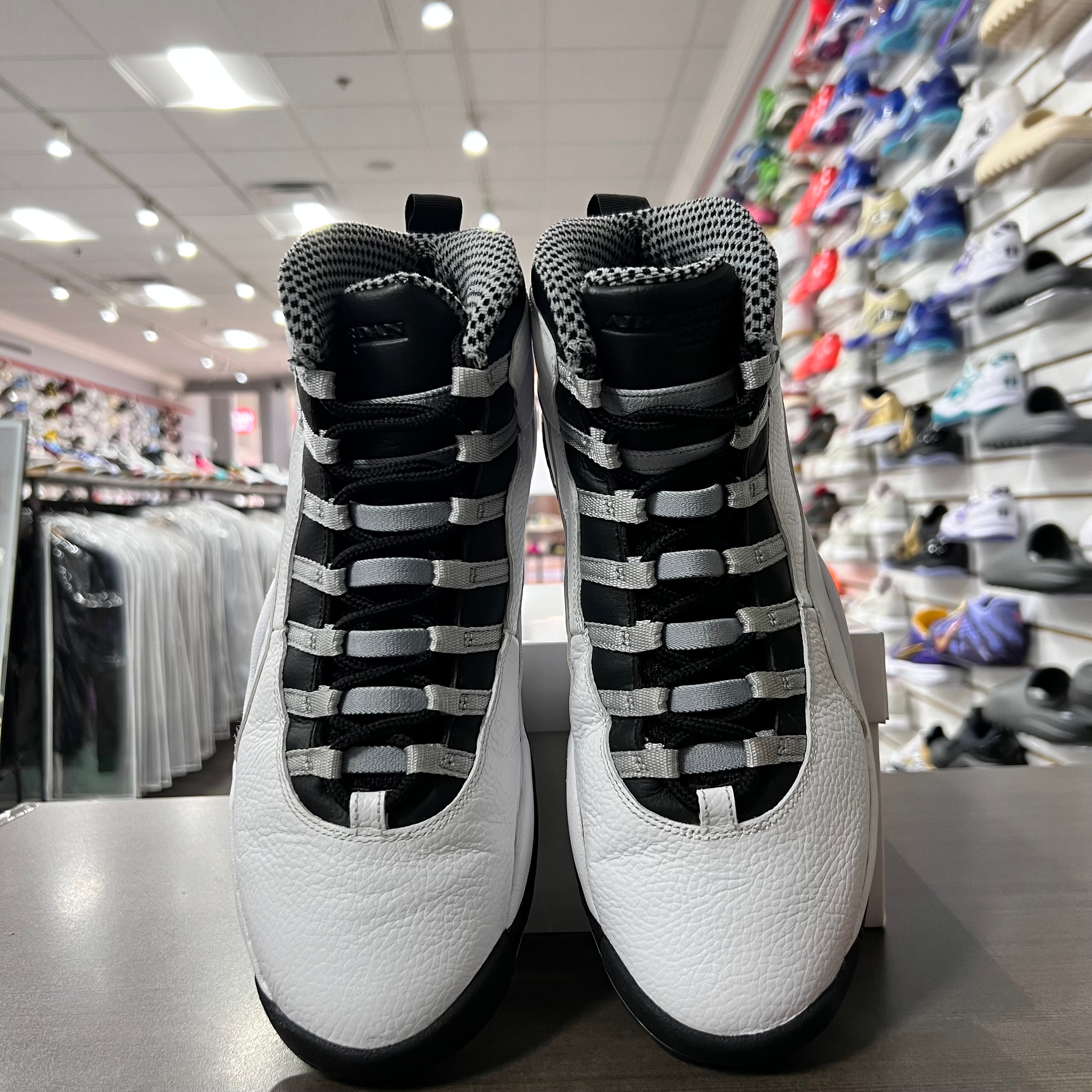 Jordan Retro 10 Mens Steel (2013)(Lightly worn+Replacement Box)