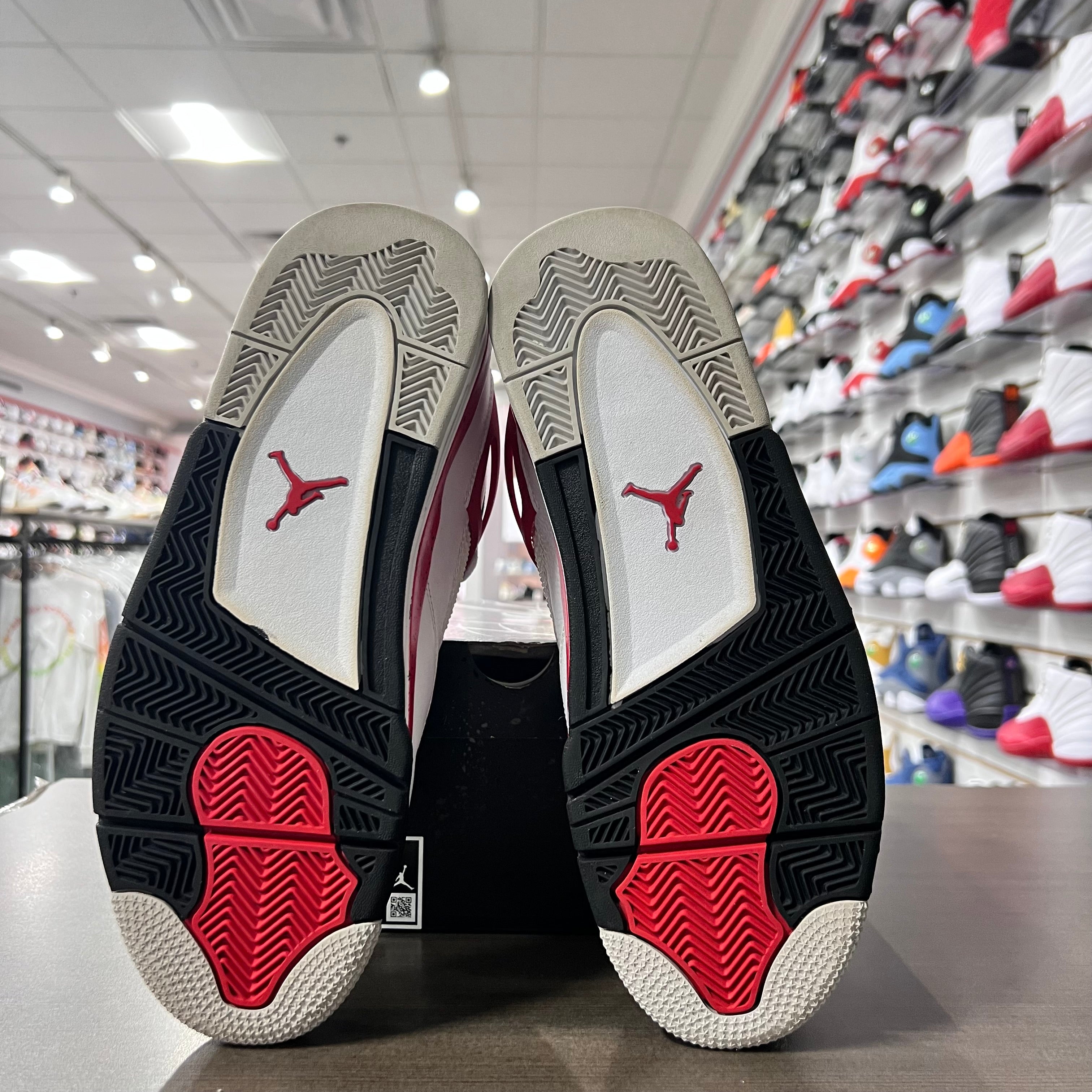 Jordan Retro 4 Mens Red Cement (Lightly Worn)