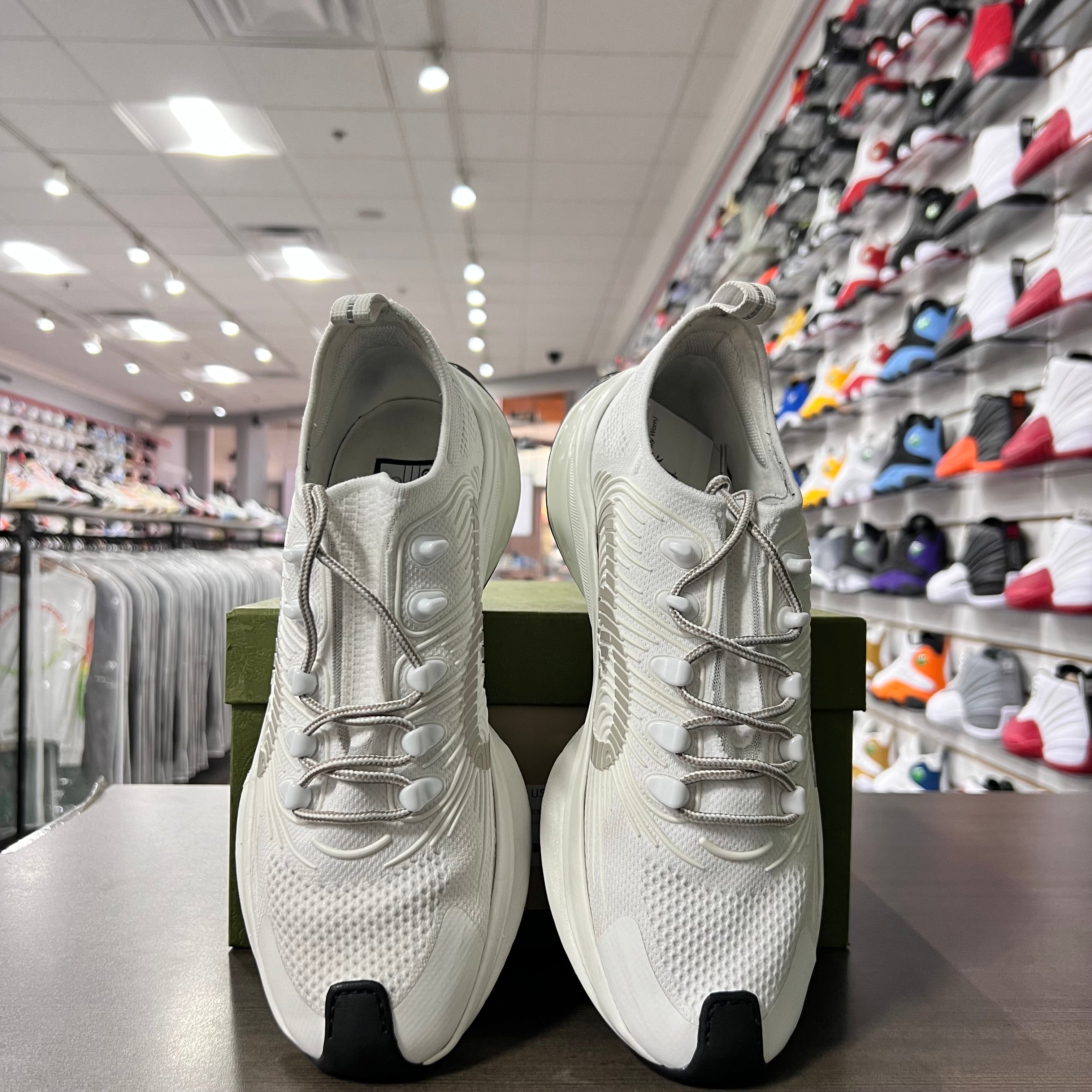 Gucci Trainers Mens White (Lightly Worn)