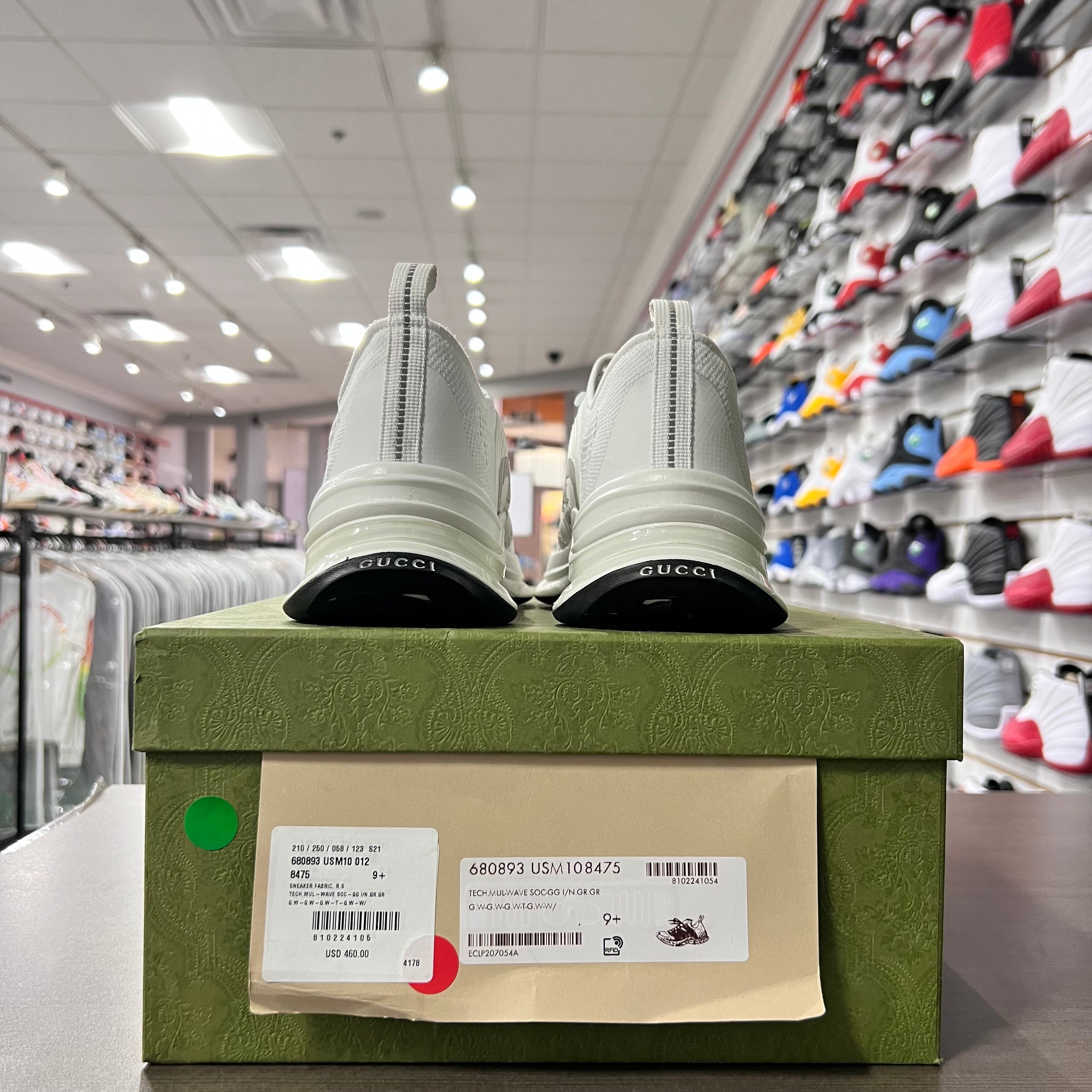 Gucci Trainers Mens White (Lightly Worn)