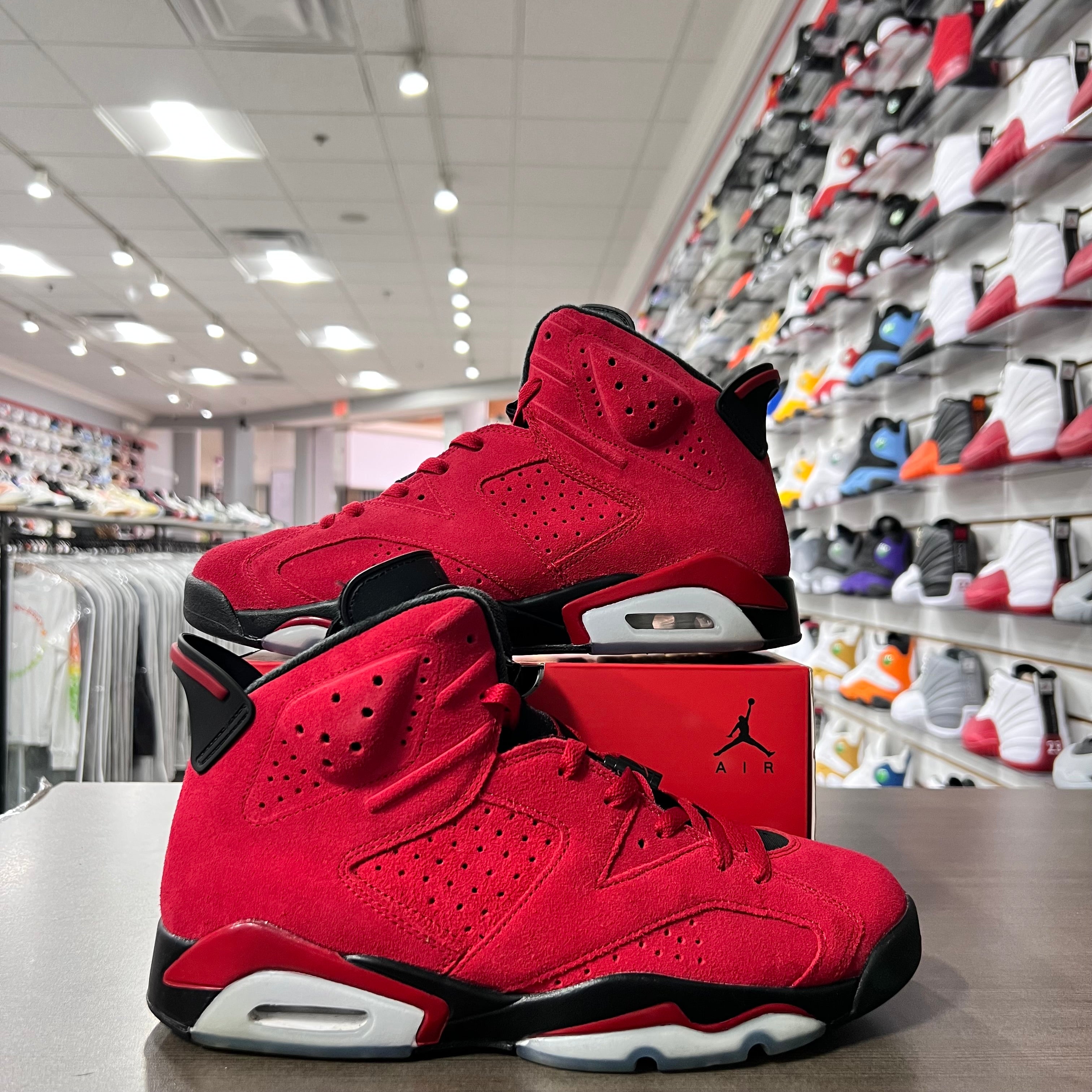 Jordan Retro 6 Mens Toro (Lightly Worn)