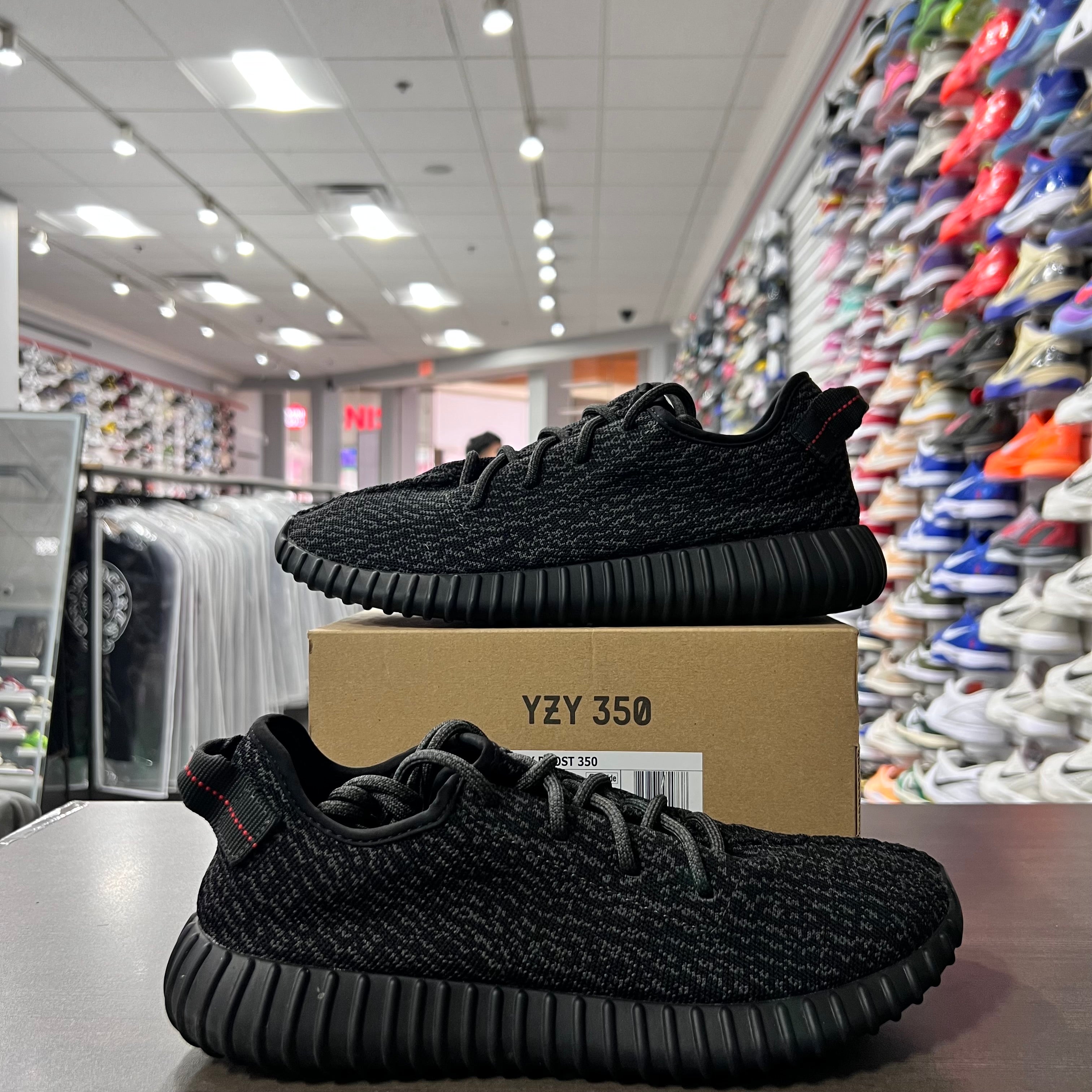 Yeezy 350 Pirate Black (Lightly Worn)
