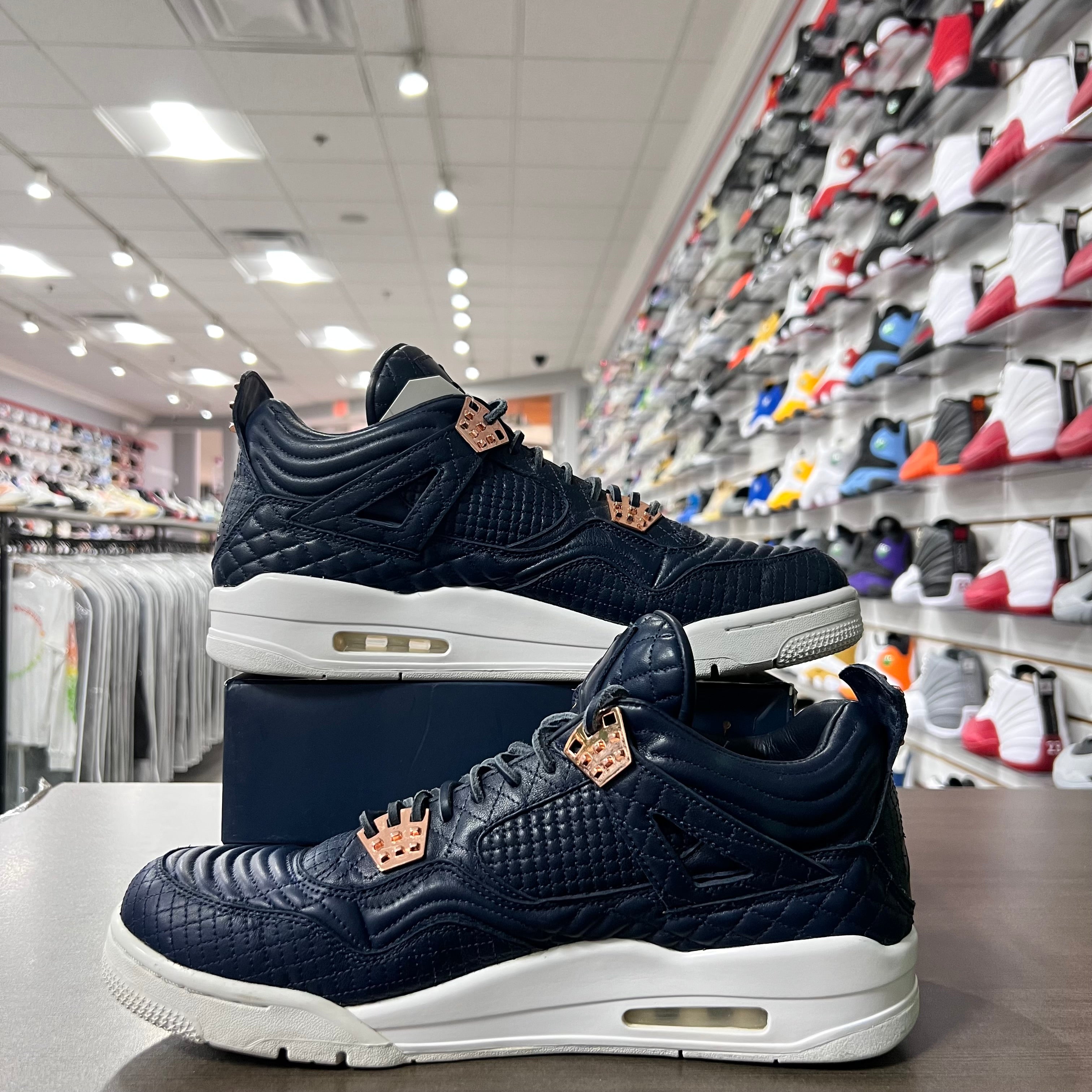 Jordan Retro 4 Mens Pinnacle Obsidian (Lightly Worn)