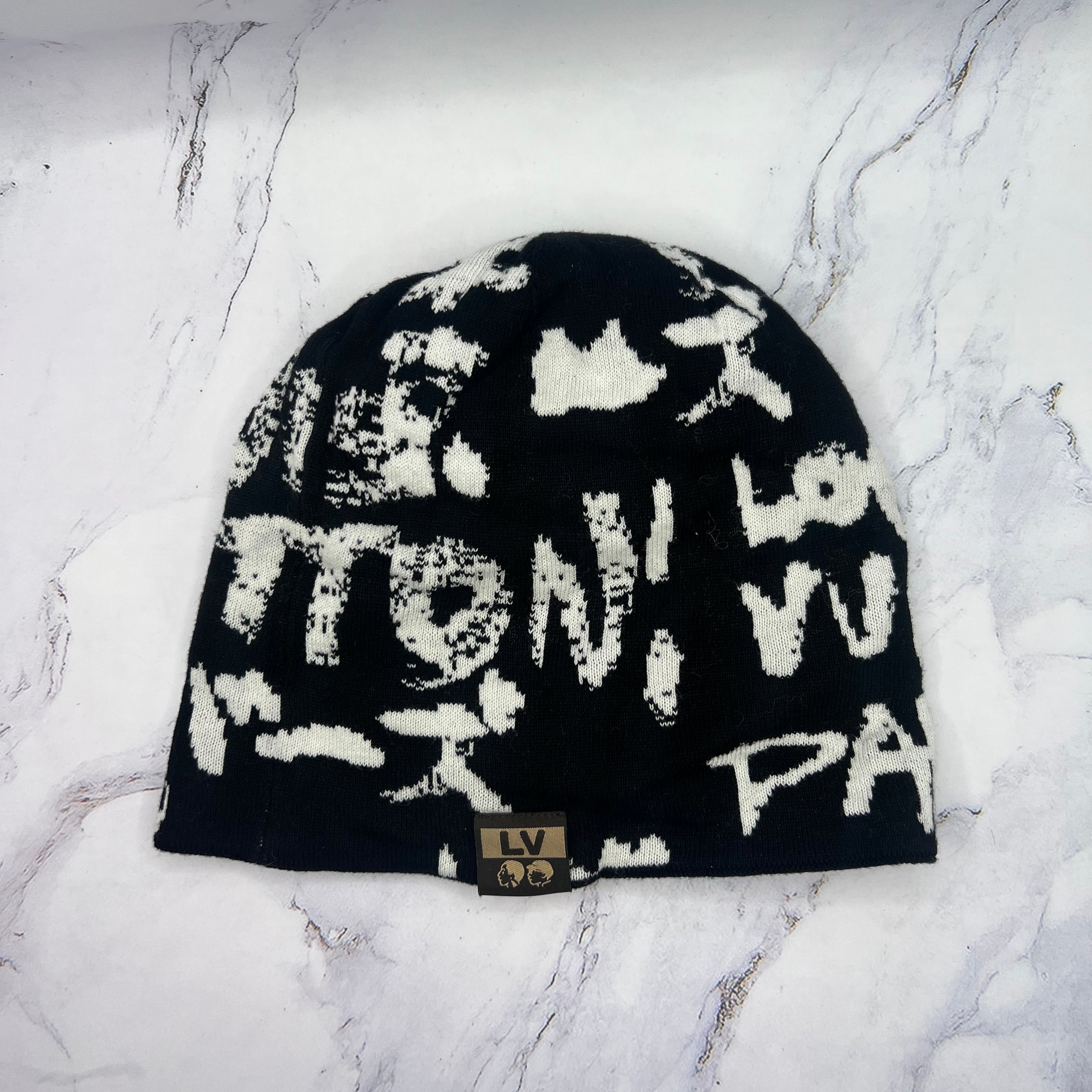 Louis Vuitton X Nigo Ft Scribble Beanie Multicolor (Lightly Worn)