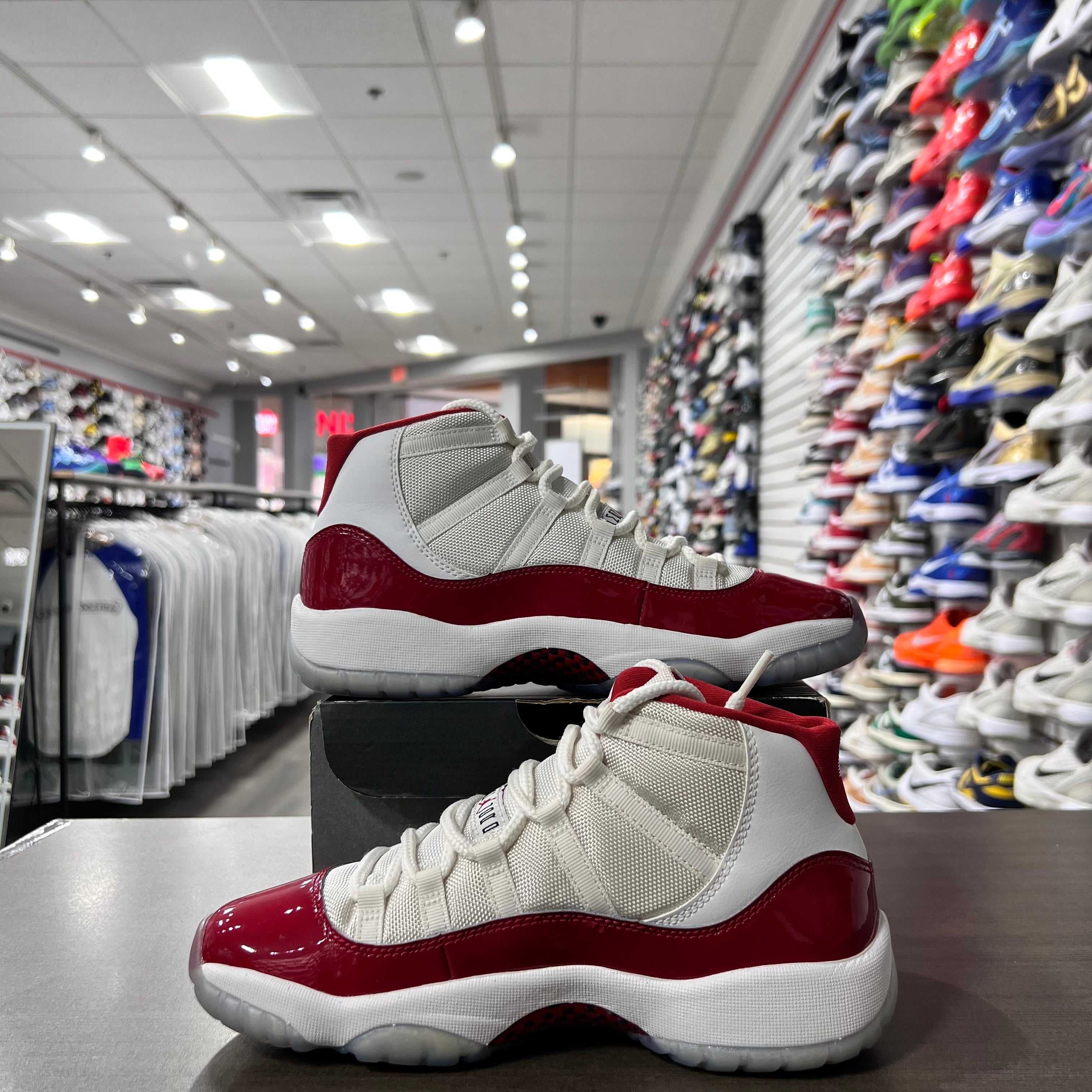 Jordan Retro 11 GS Cherry (Lightly Worn)