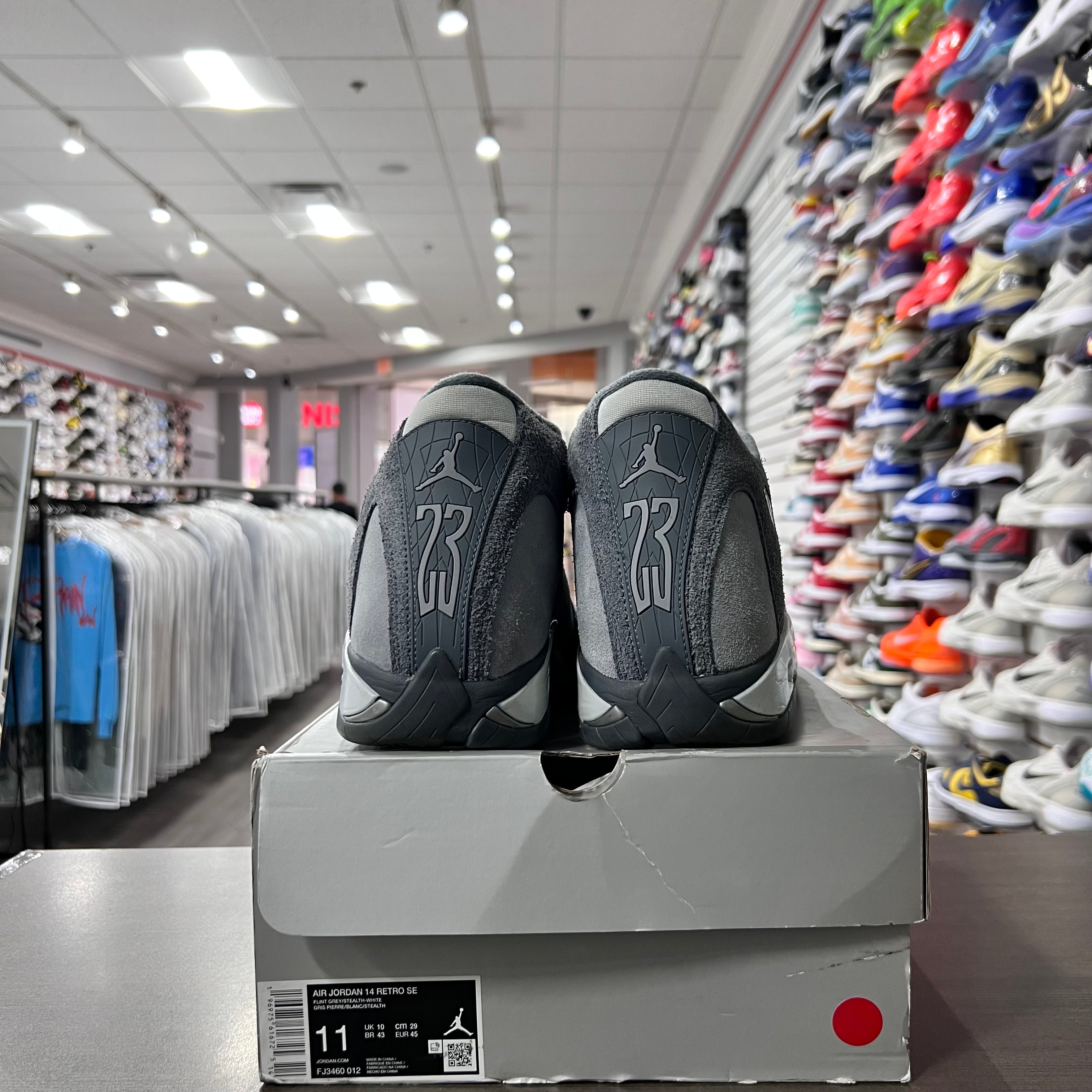 Jordan Retro 14 Men's Flint Grey (Lightly Worn)