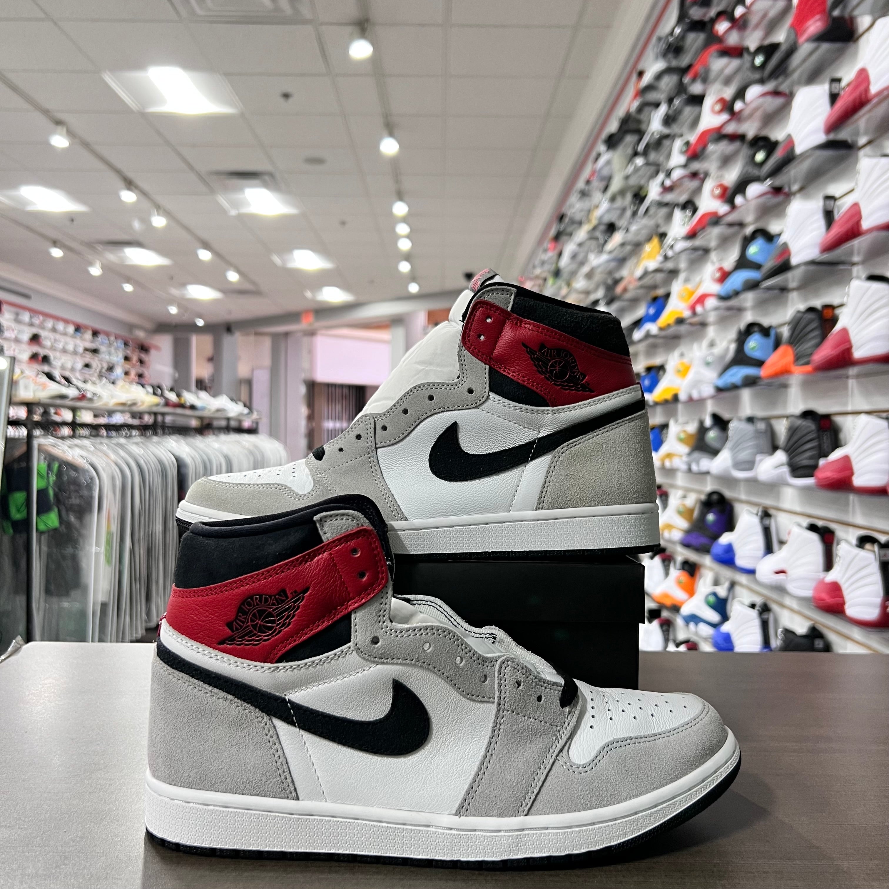 Jordan Retro 1 High Og Mens Smoke Grey (Lightly Worn)