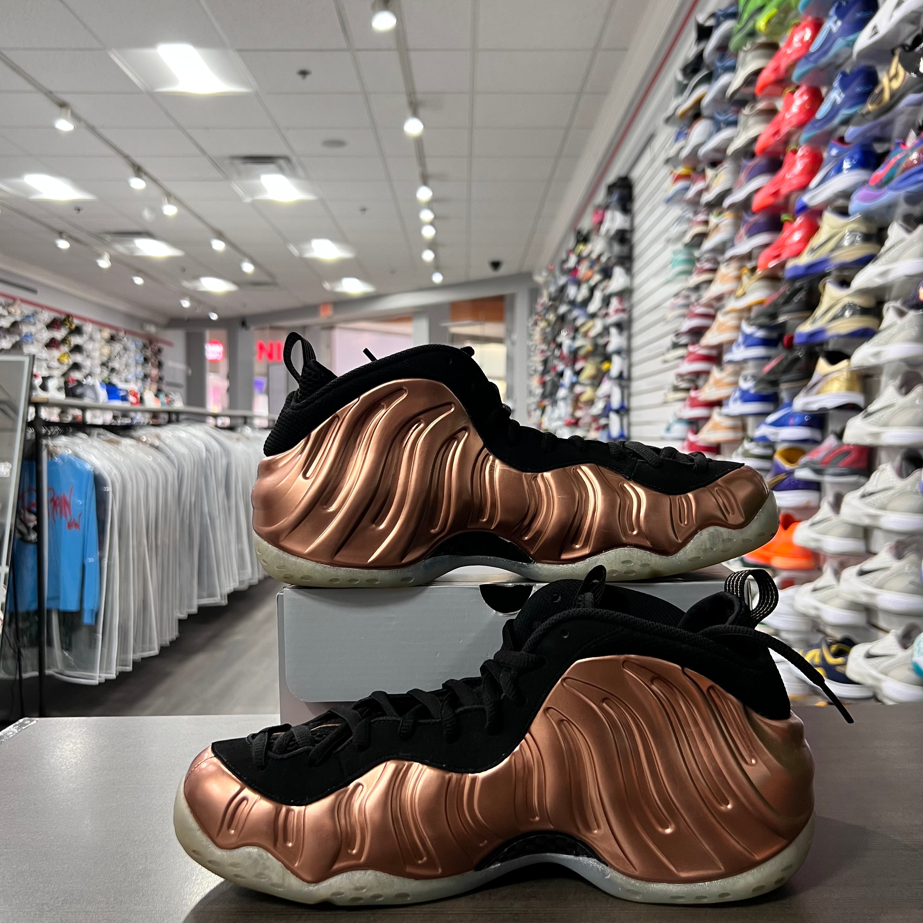 Nike Air Foamposite One Copper (Lightly Worn+Replacement Box)
