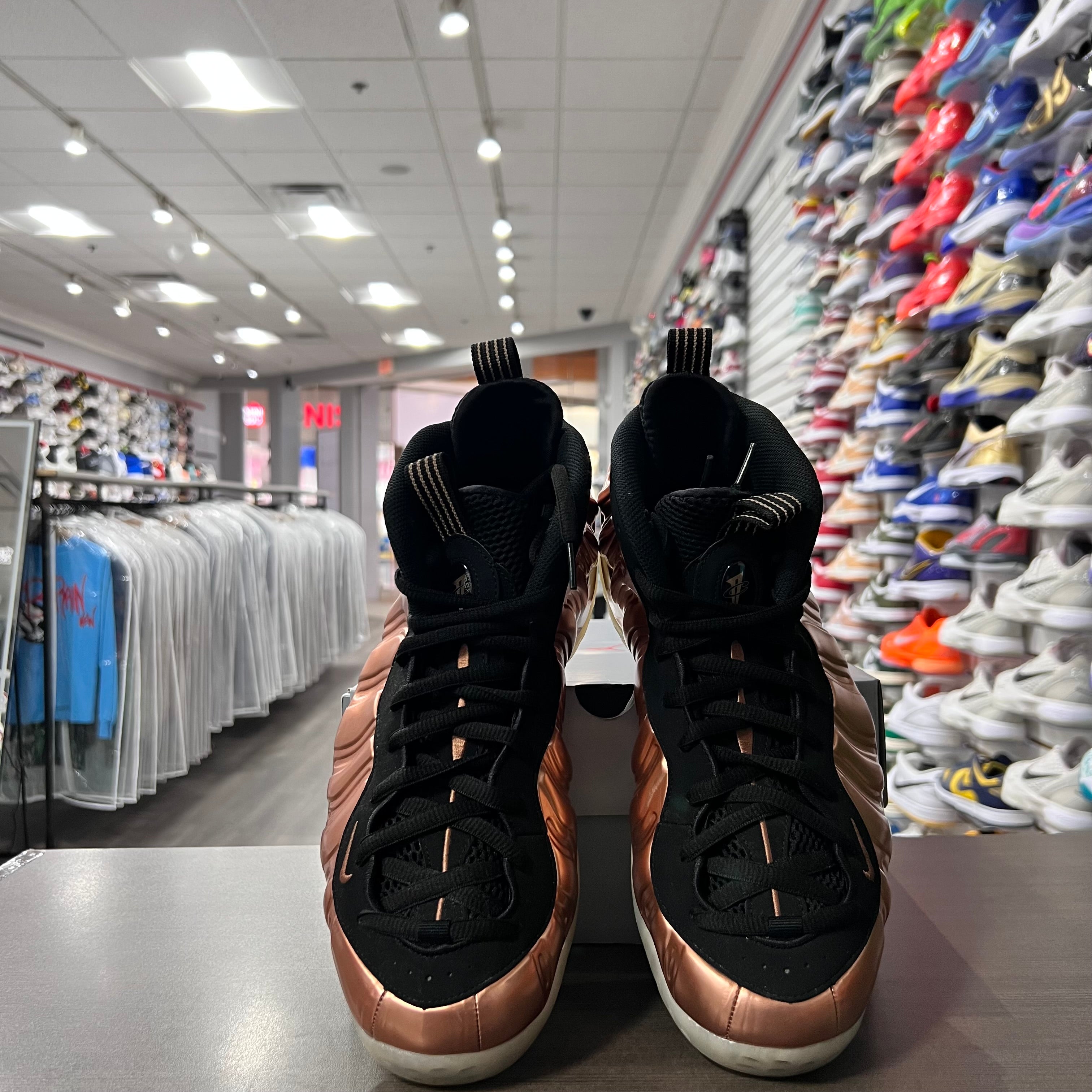 Nike Air Foamposite One Copper (Lightly Worn+Replacement Box)