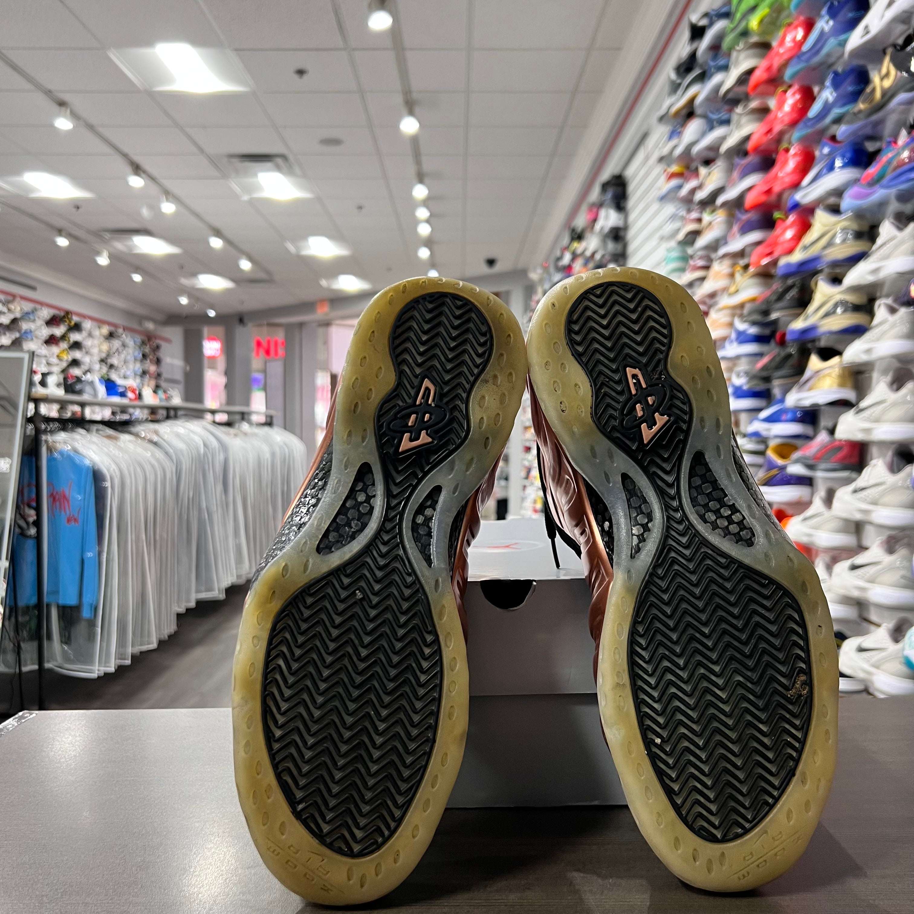 Nike Air Foamposite One Copper (Lightly Worn+Replacement Box)