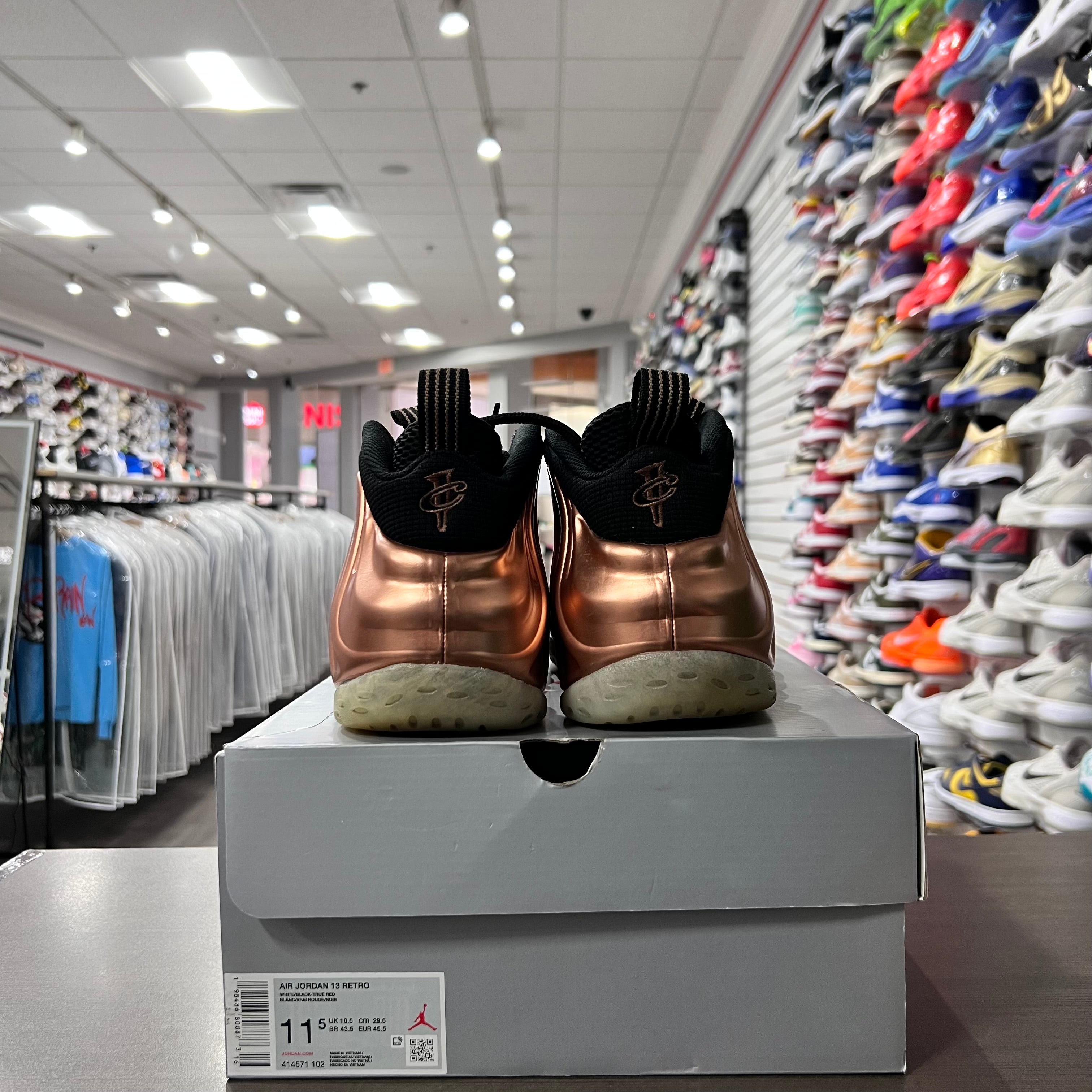 Nike Air Foamposite One Copper (Lightly Worn+Replacement Box)