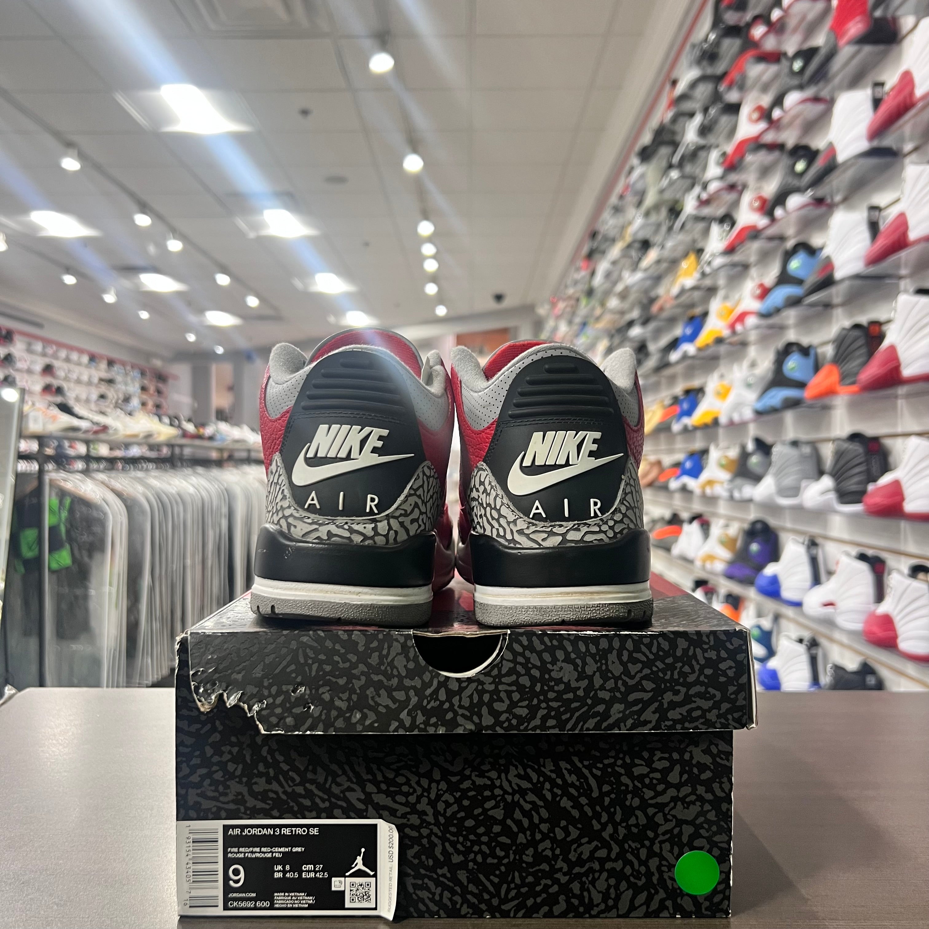 Jordan Retro 3 Mens Unite (Lightly Worn)