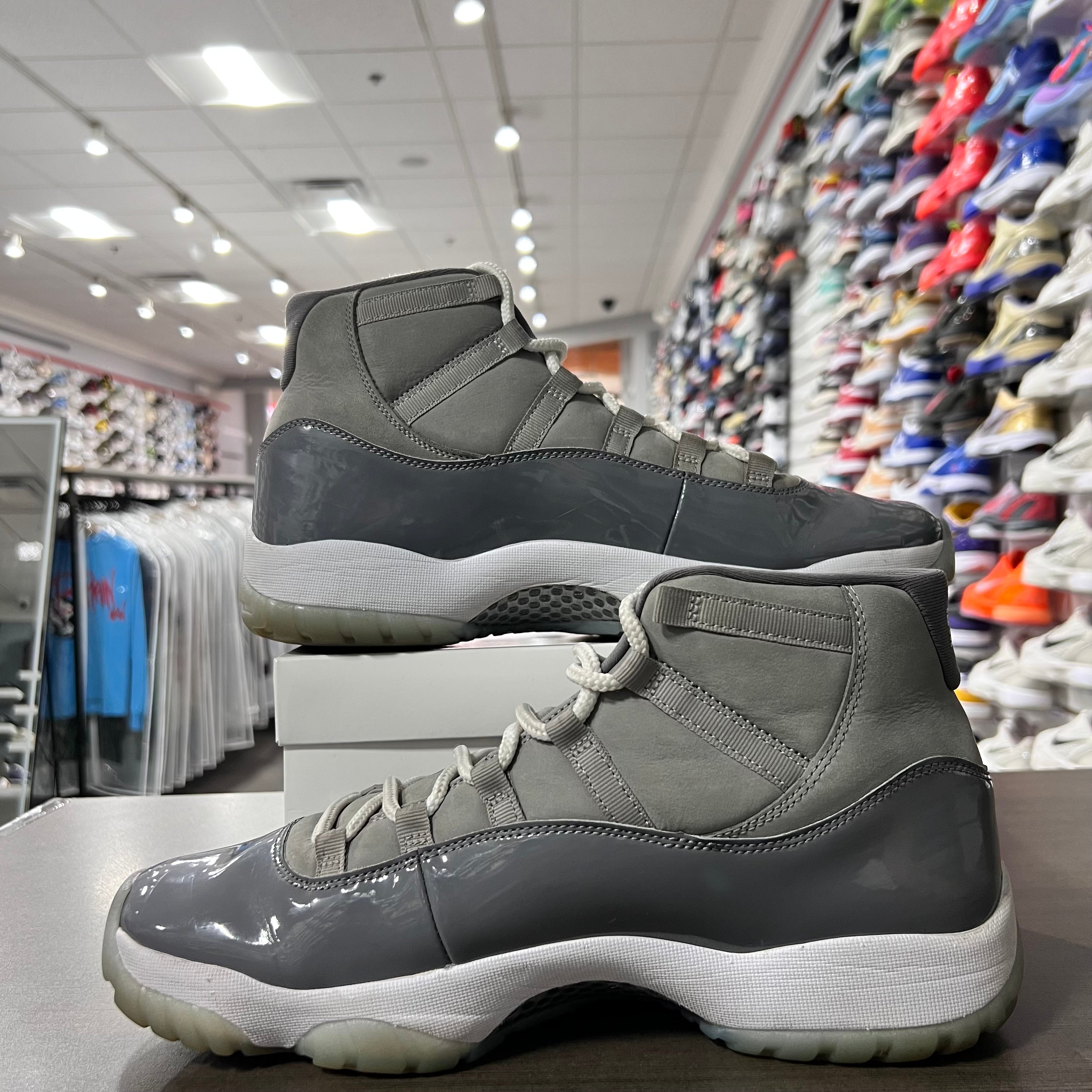 Jordan Retro 11 Mens Cool Grey (Lightly Worn+Replacement Box)