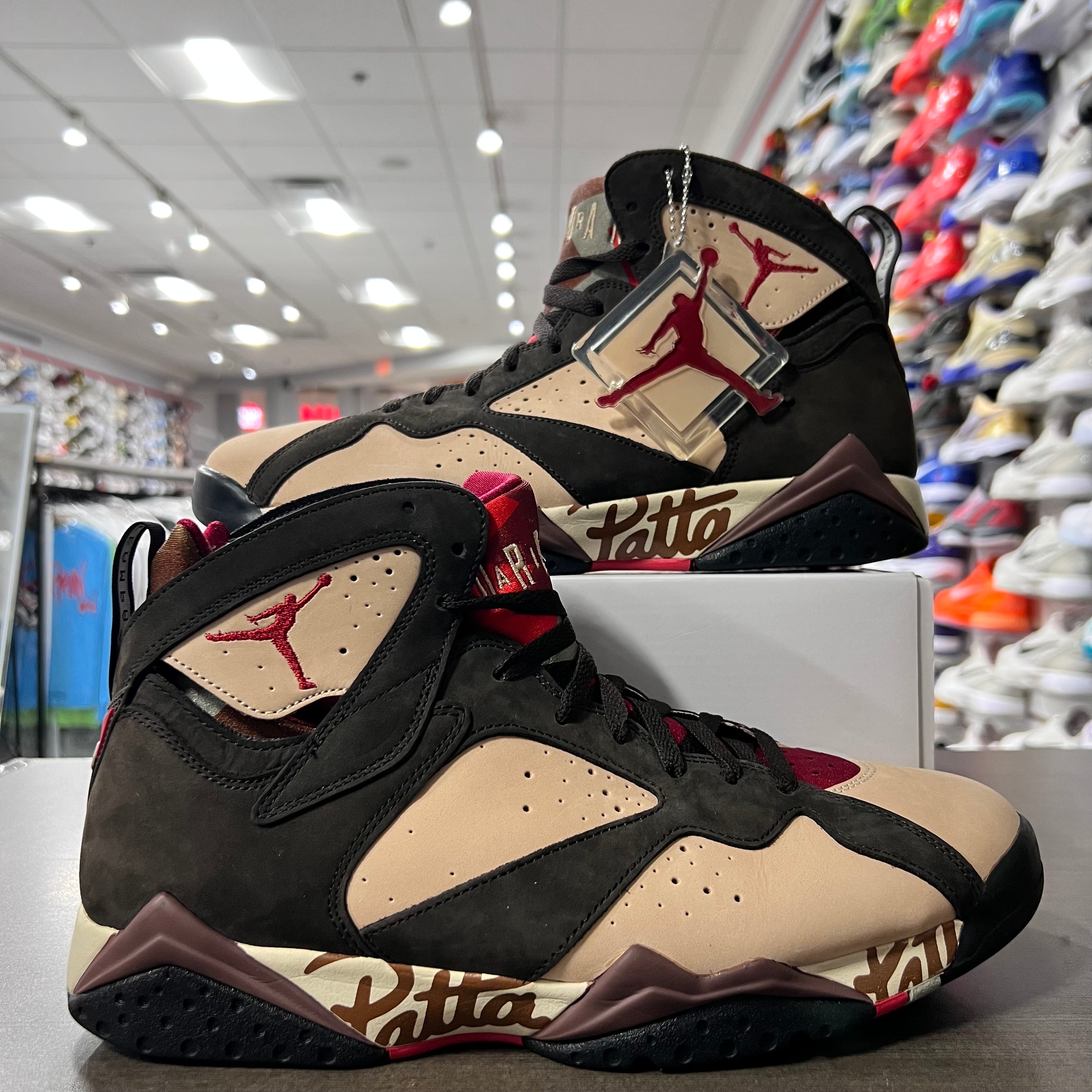 Jordan Retro 7 Patta Shimmer (Lightly Worn)