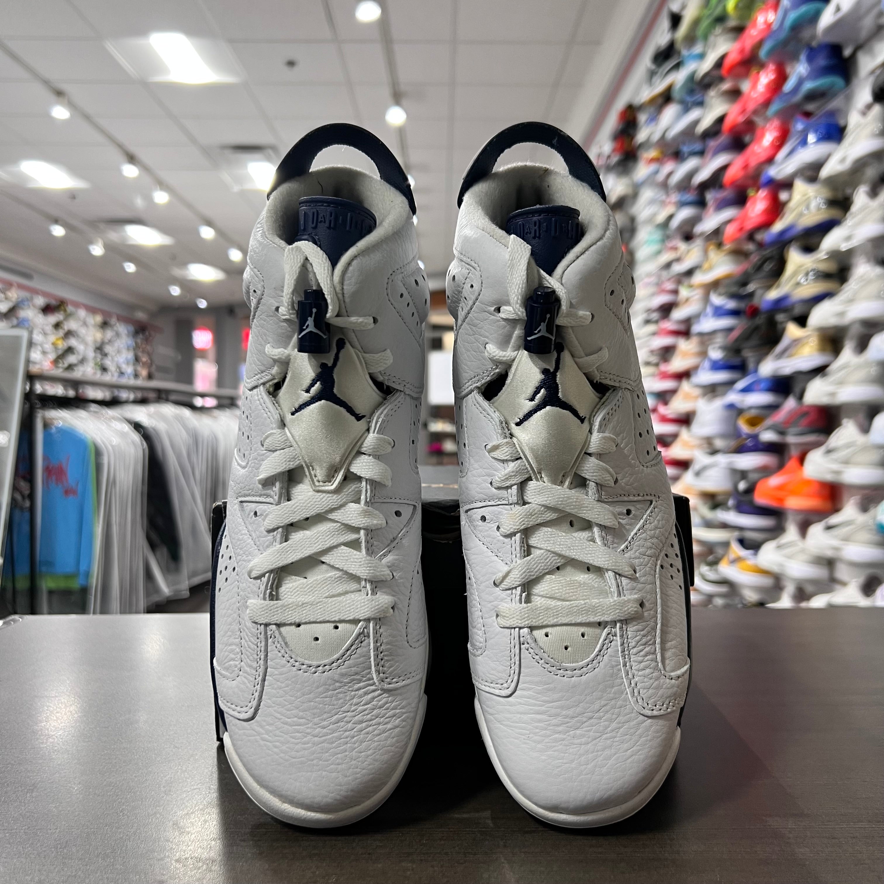 Jordan Retro 6 Gs Midnight Navy (Lightly Worn)