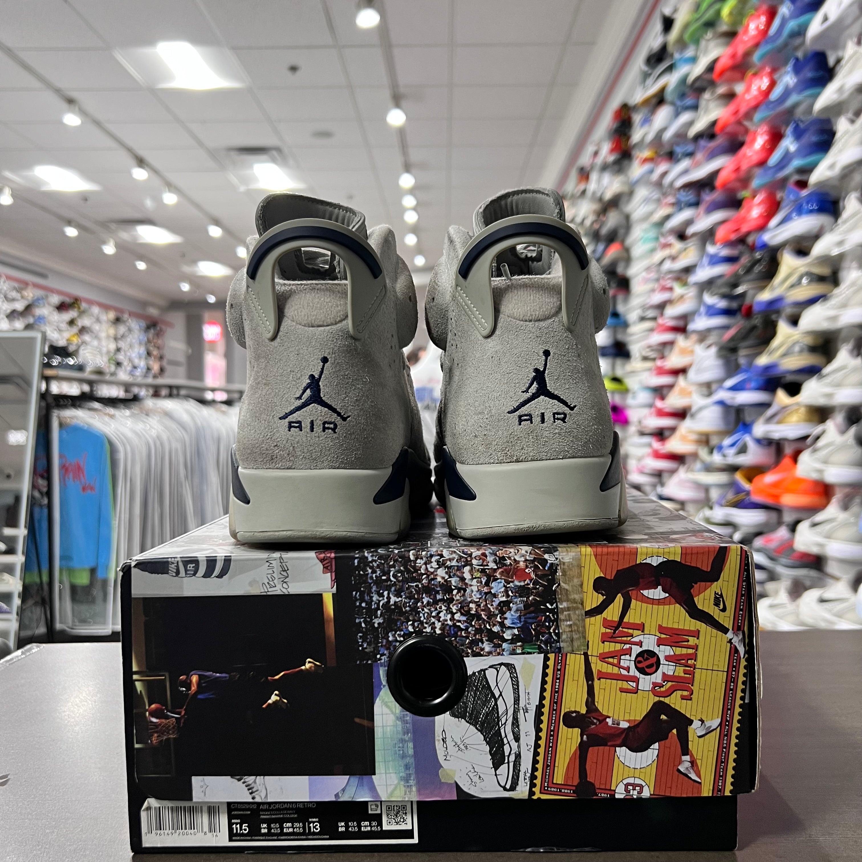 Jordan Retro 6 Mens Georgetown (Lightly Worn)