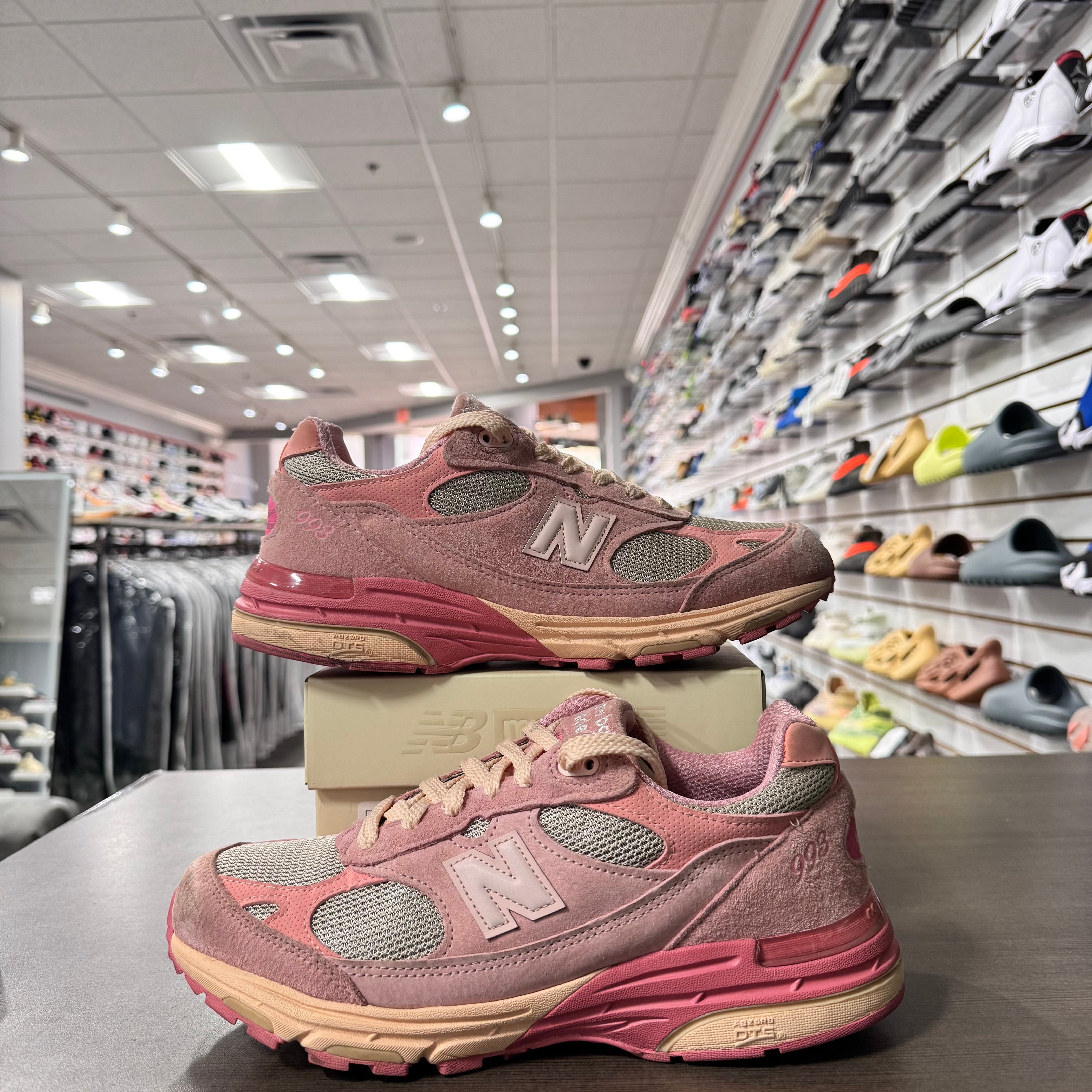 New Balance 993 Mens Joe Freshgoods Powder Pink (Lightly Worn)