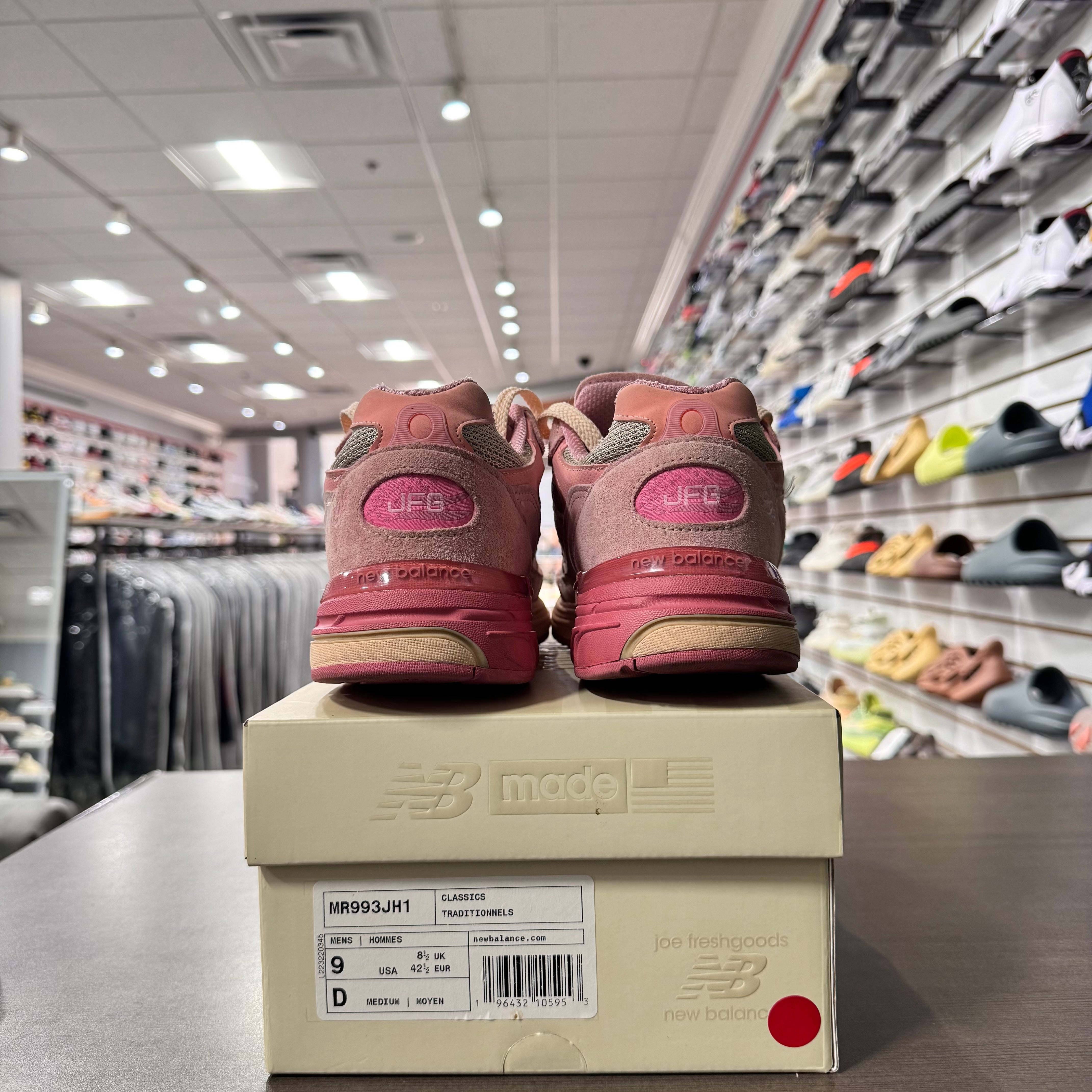 New Balance 993 Mens Joe Freshgoods Powder Pink (Lightly Worn)