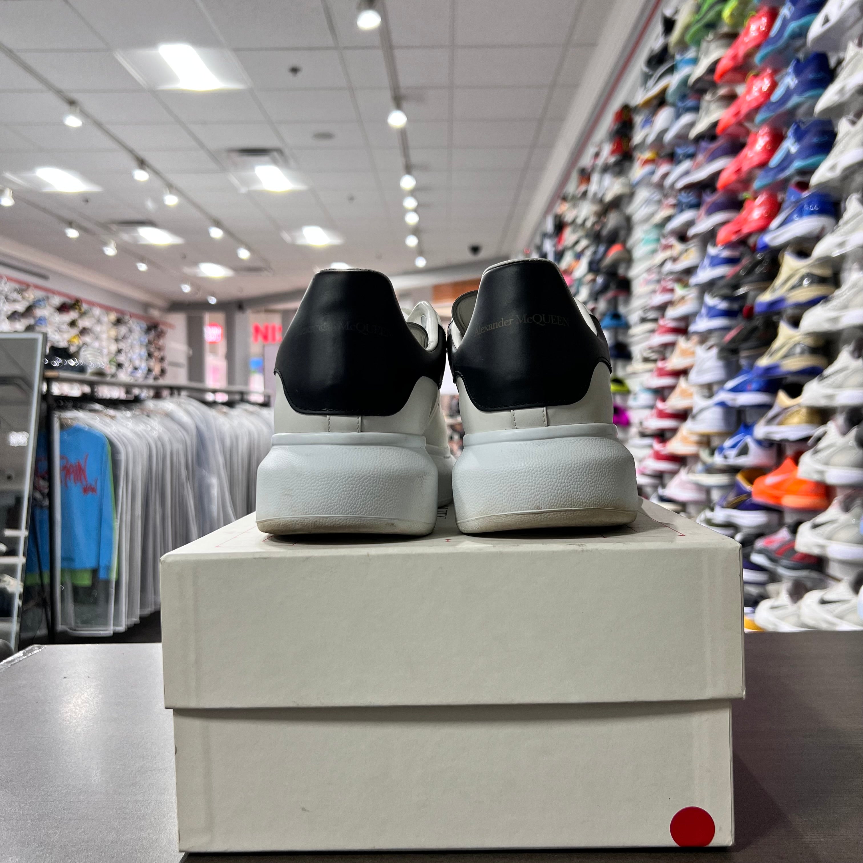 Alexander Mcqueens Mens Oversized White/Black (Lightly Worn)