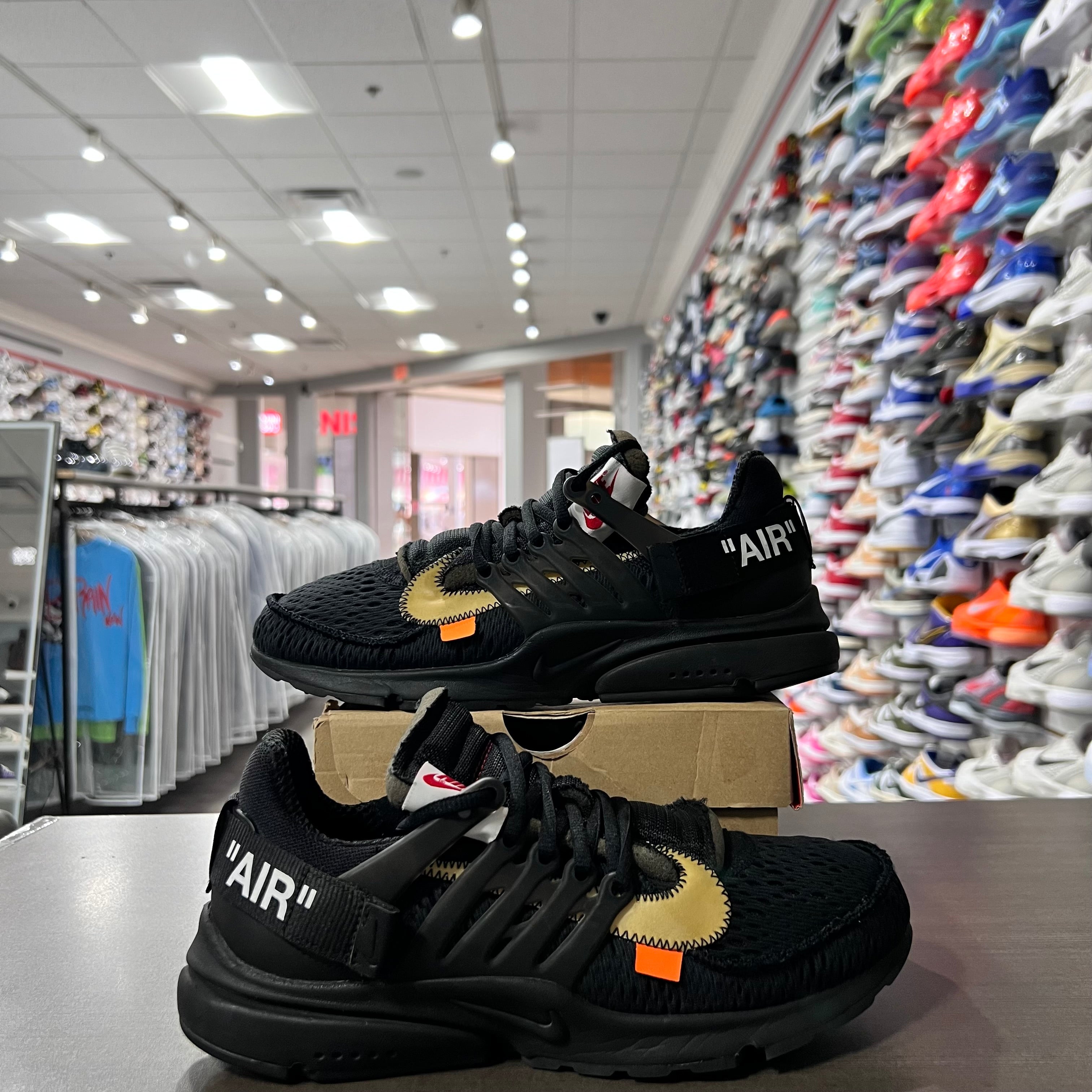 Nike Off-White Air Presto Black (Lightly Worn)