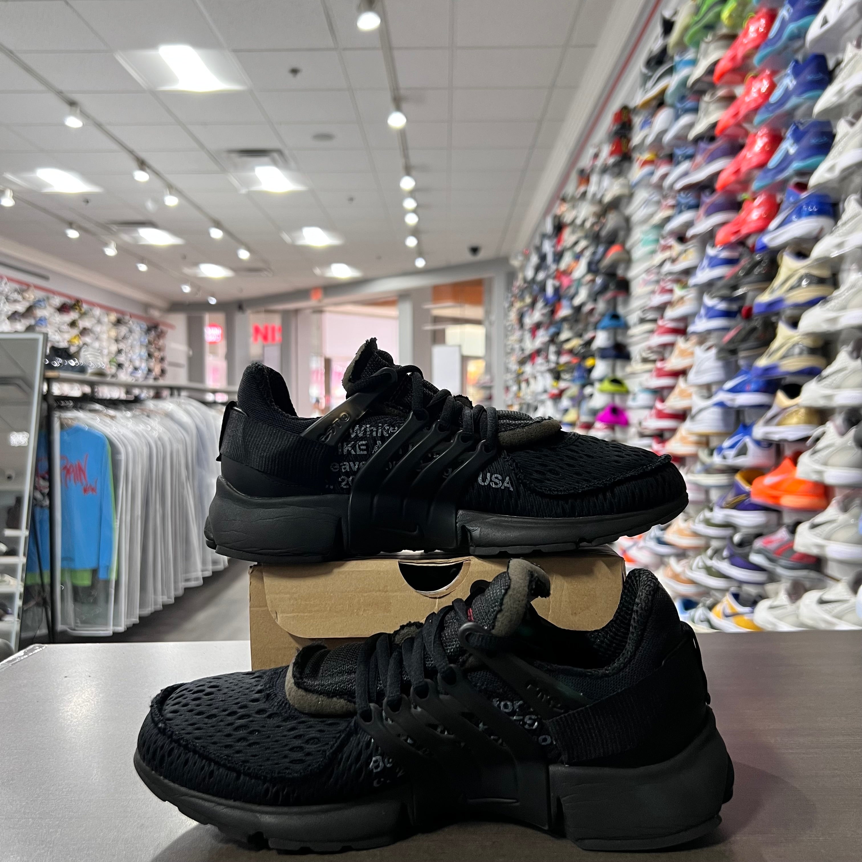 Nike Off-White Air Presto Black (Lightly Worn)