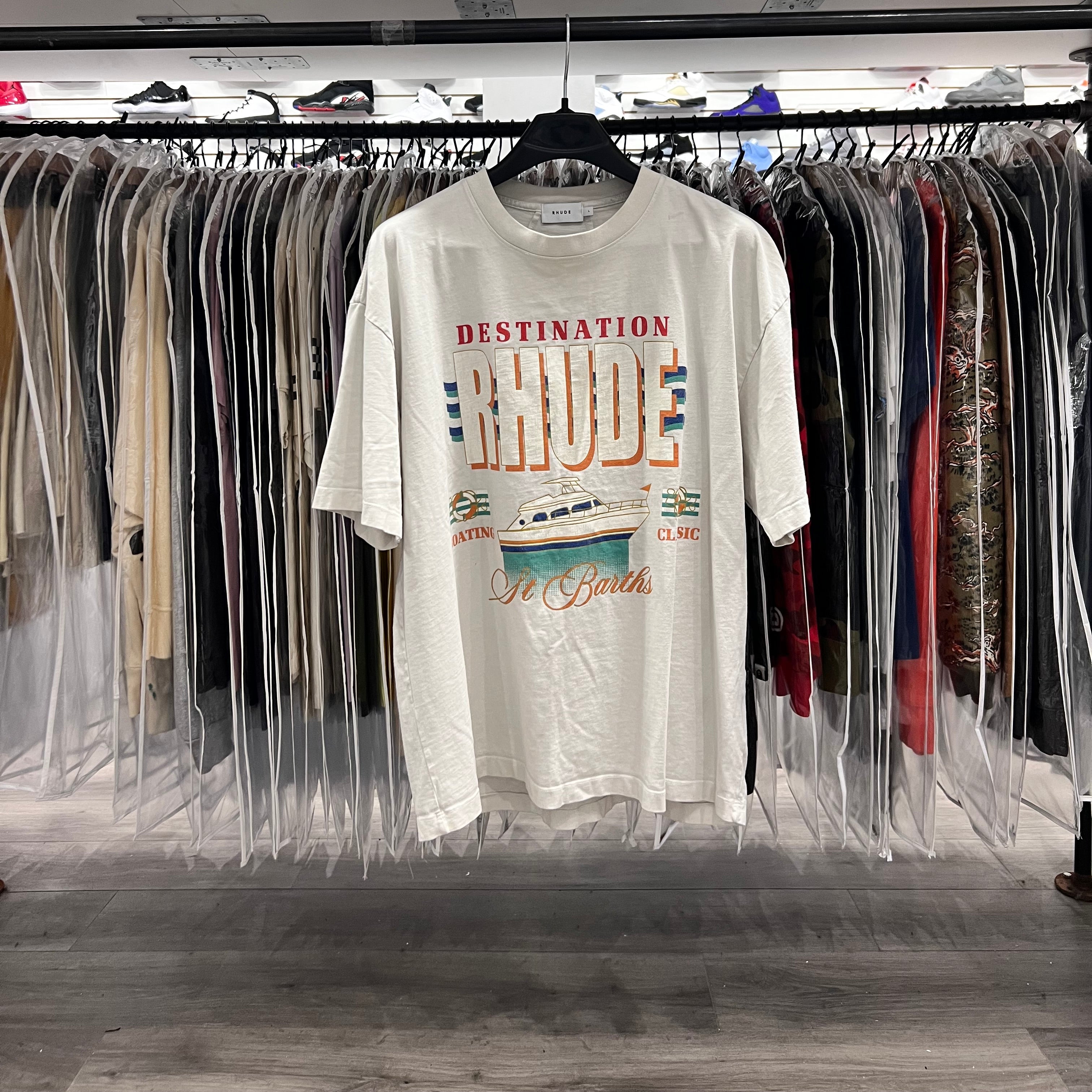 Rhude Beach  Destination White (Lightly Worn)