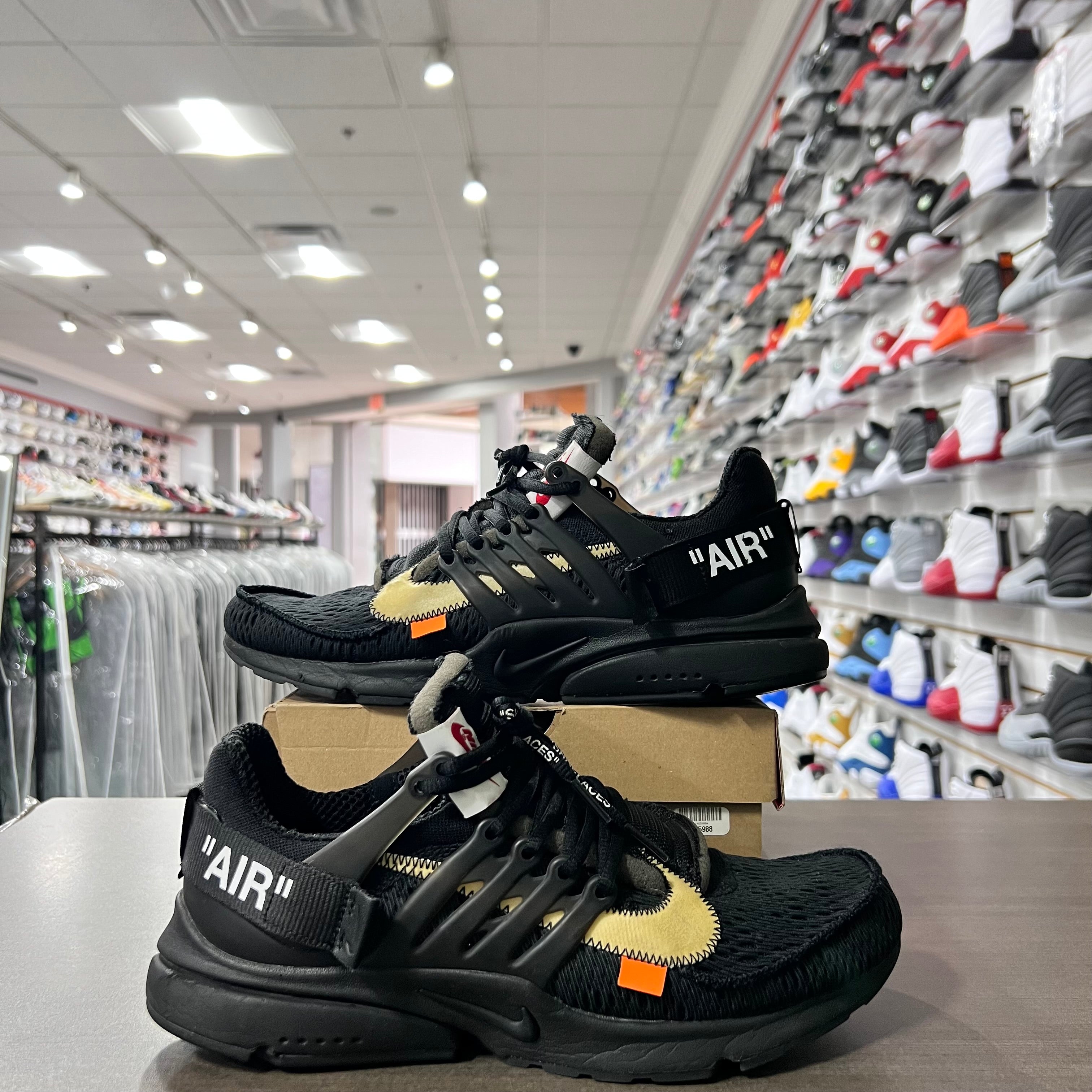 Nike Air Presto Off White Black (Lightly Worn)