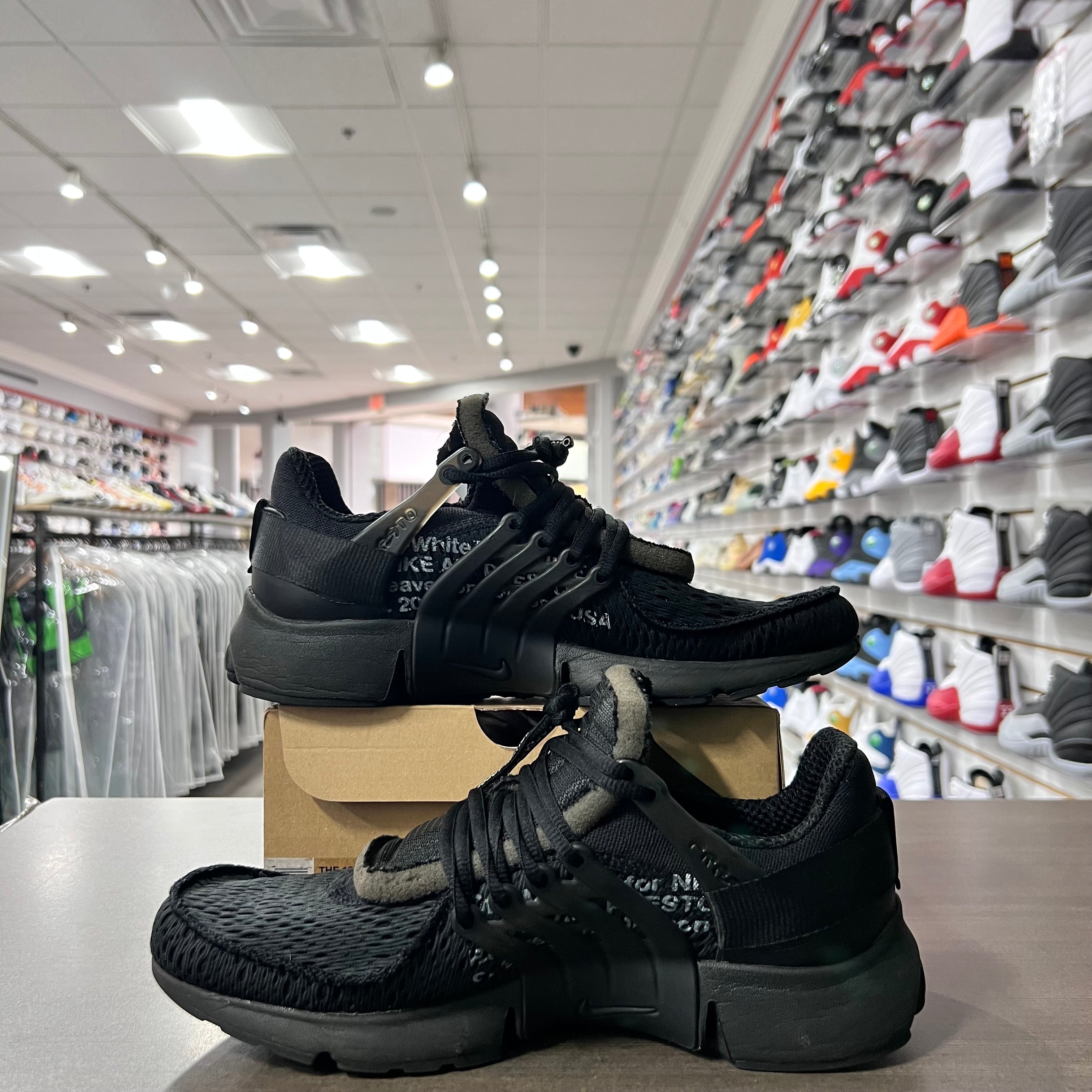 Nike Air Presto Off White Black (Lightly Worn)