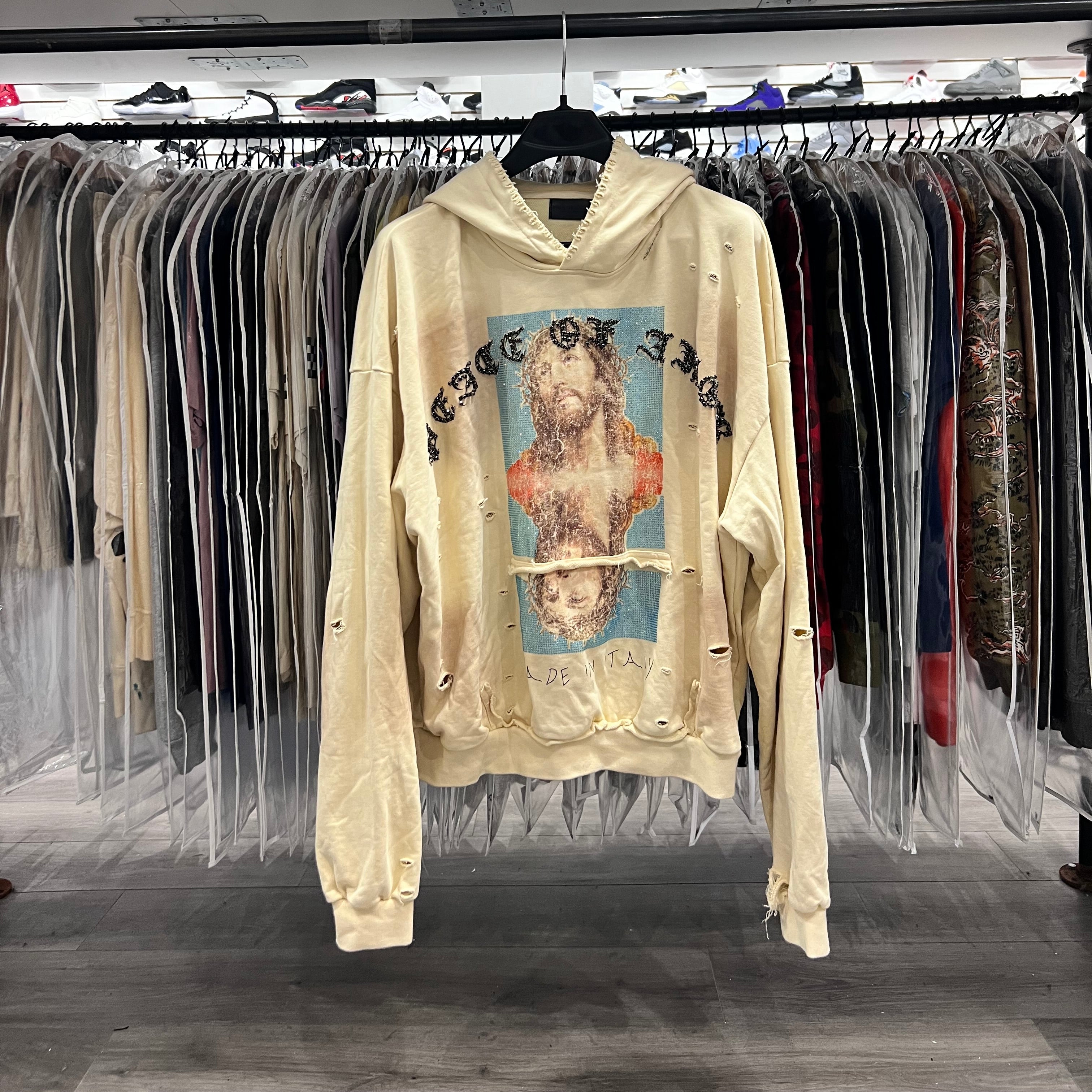 Men Peace of Amor Hoodie (Lightly Worn)