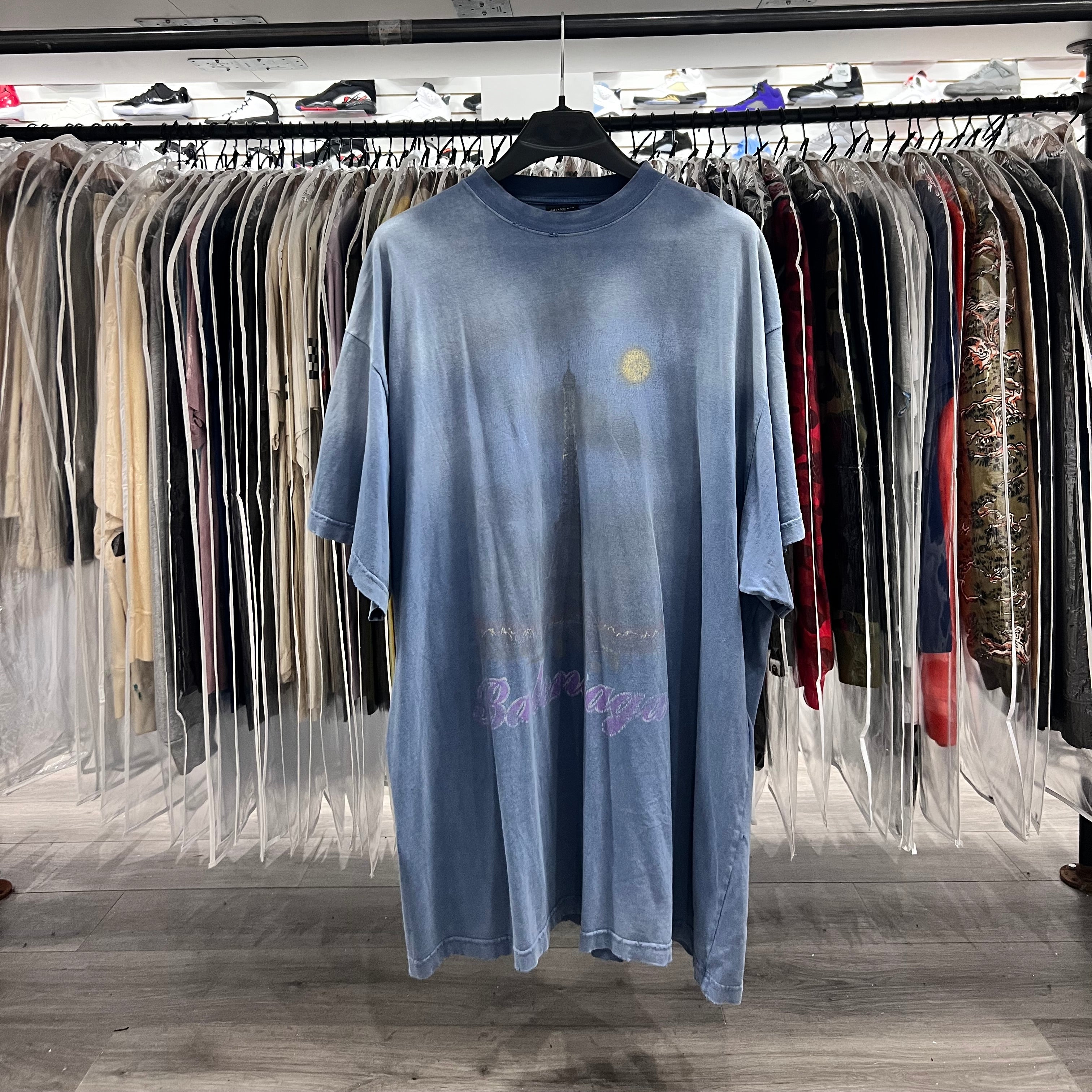 Balenciaga Vintage Paris Moon Tee (Lightly Worn)
