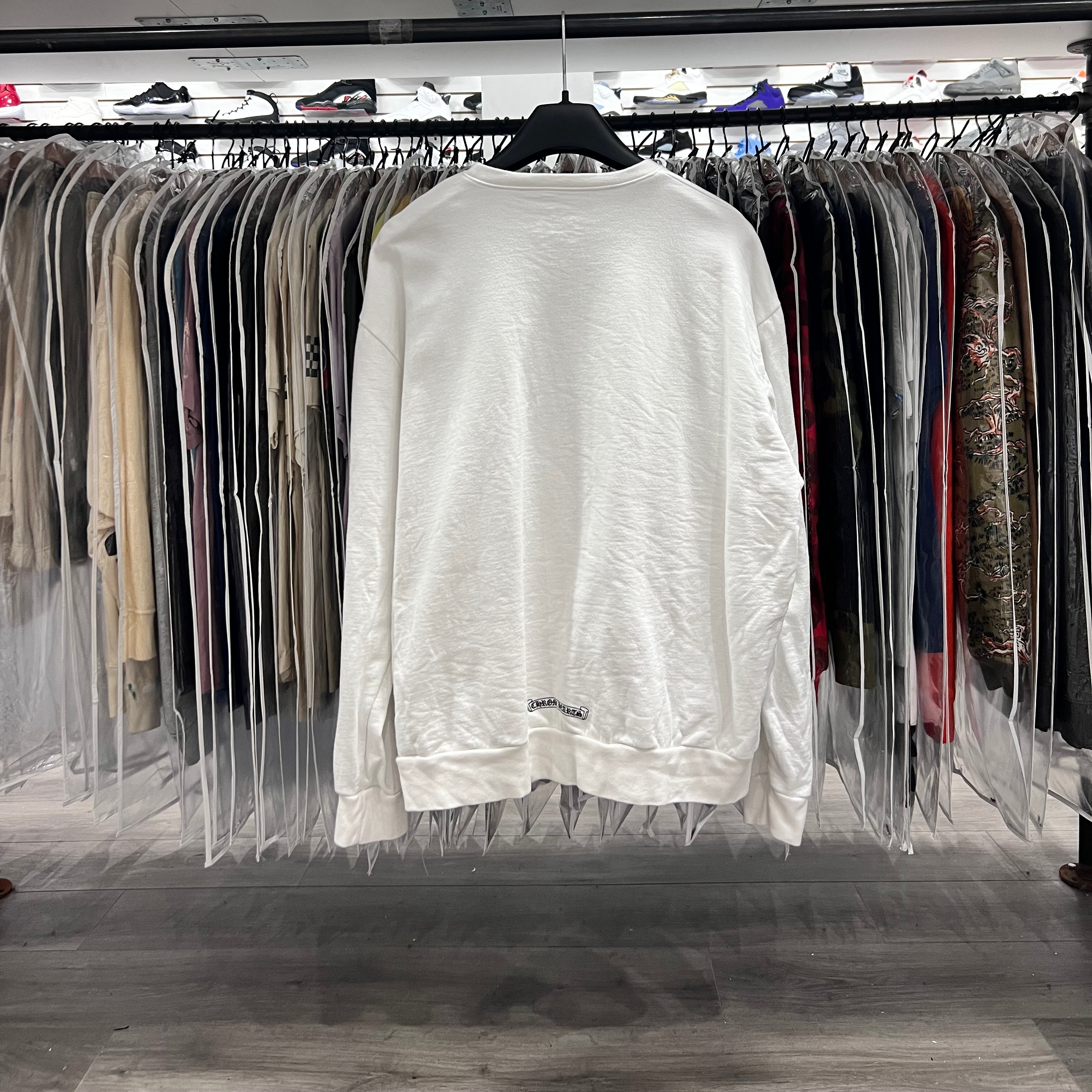 Chrome Hearts Love You Crewneck 'White' (Lightly Worn)