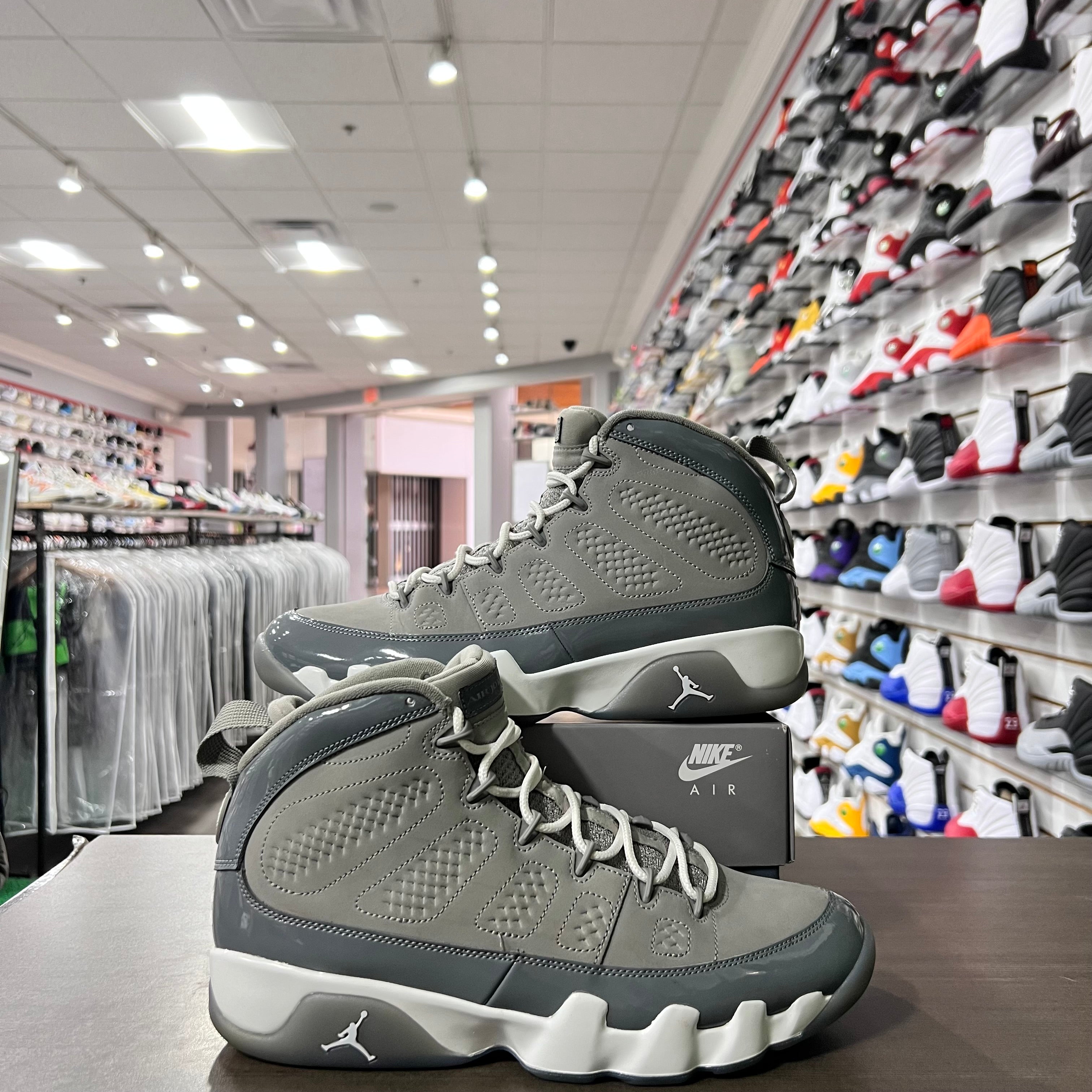 Jordan Retro 9 Mens Cool Grey (Lightly Worn)