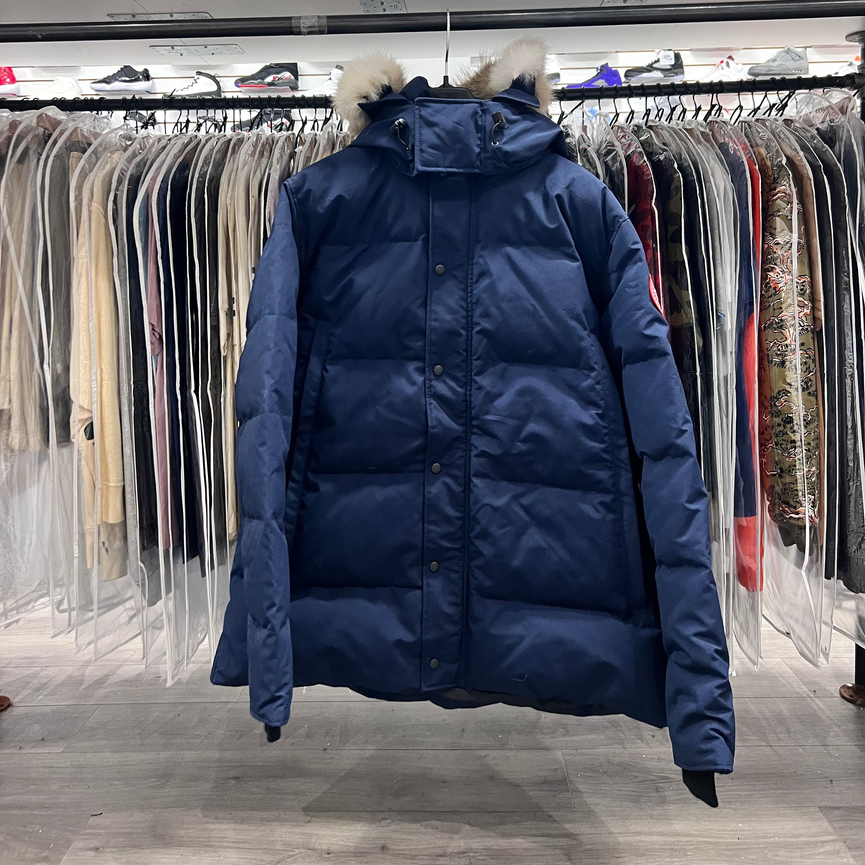 Canada Goose Jacket Navy Blue