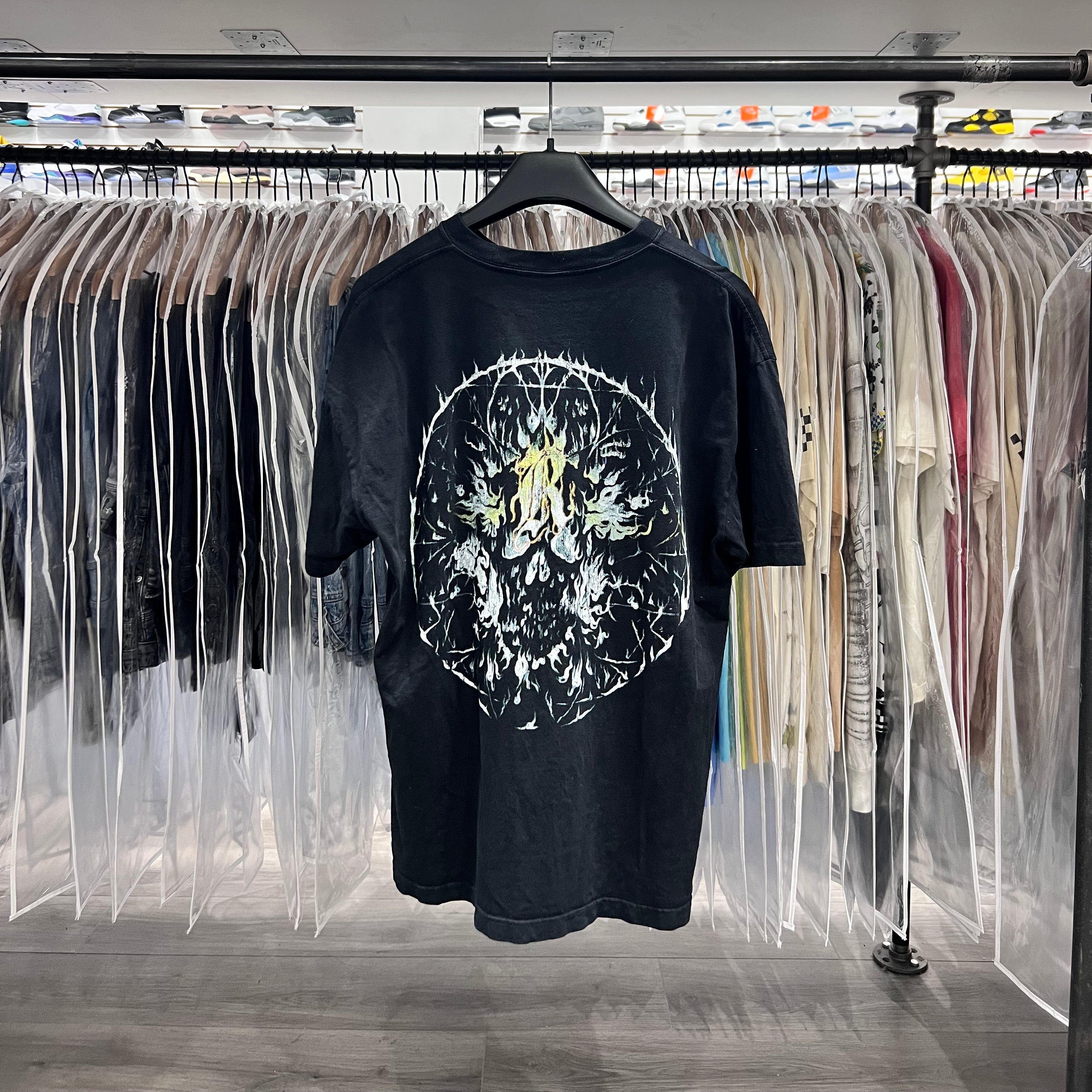 Revenge Tee Smoke Graphic Black (Lightly Worn)