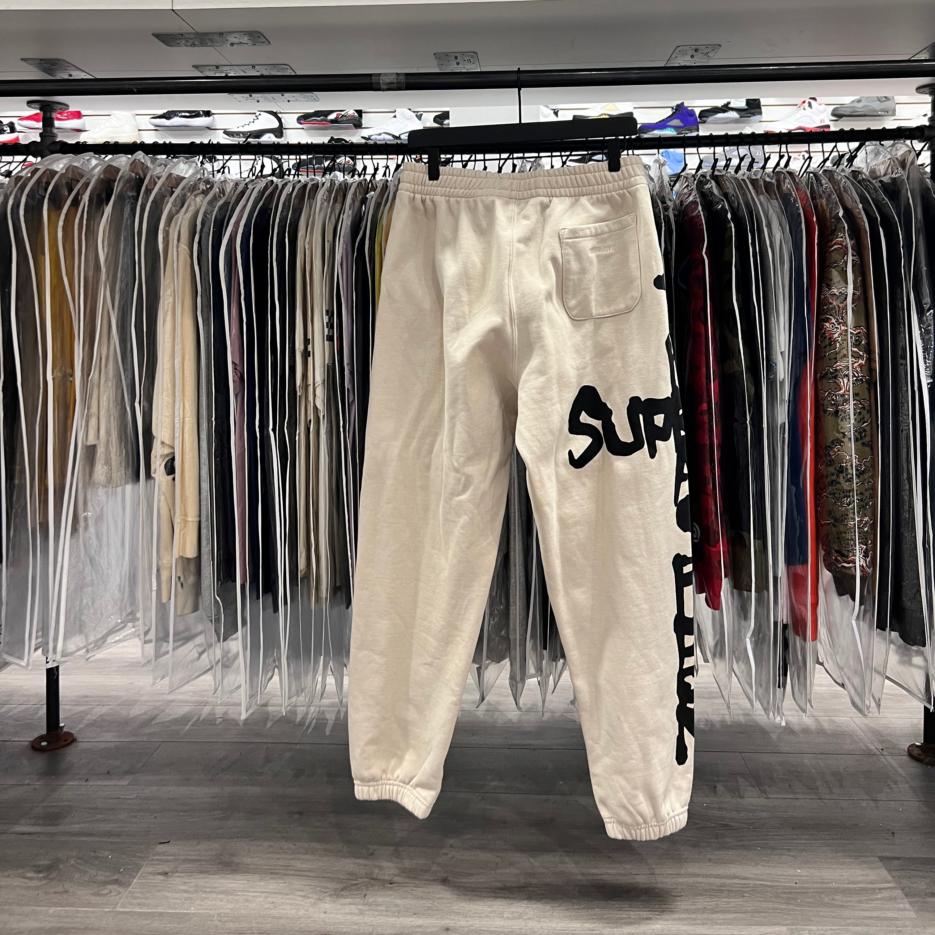Supreme Thrasher Sweatpants Stone (Lightly Worn)