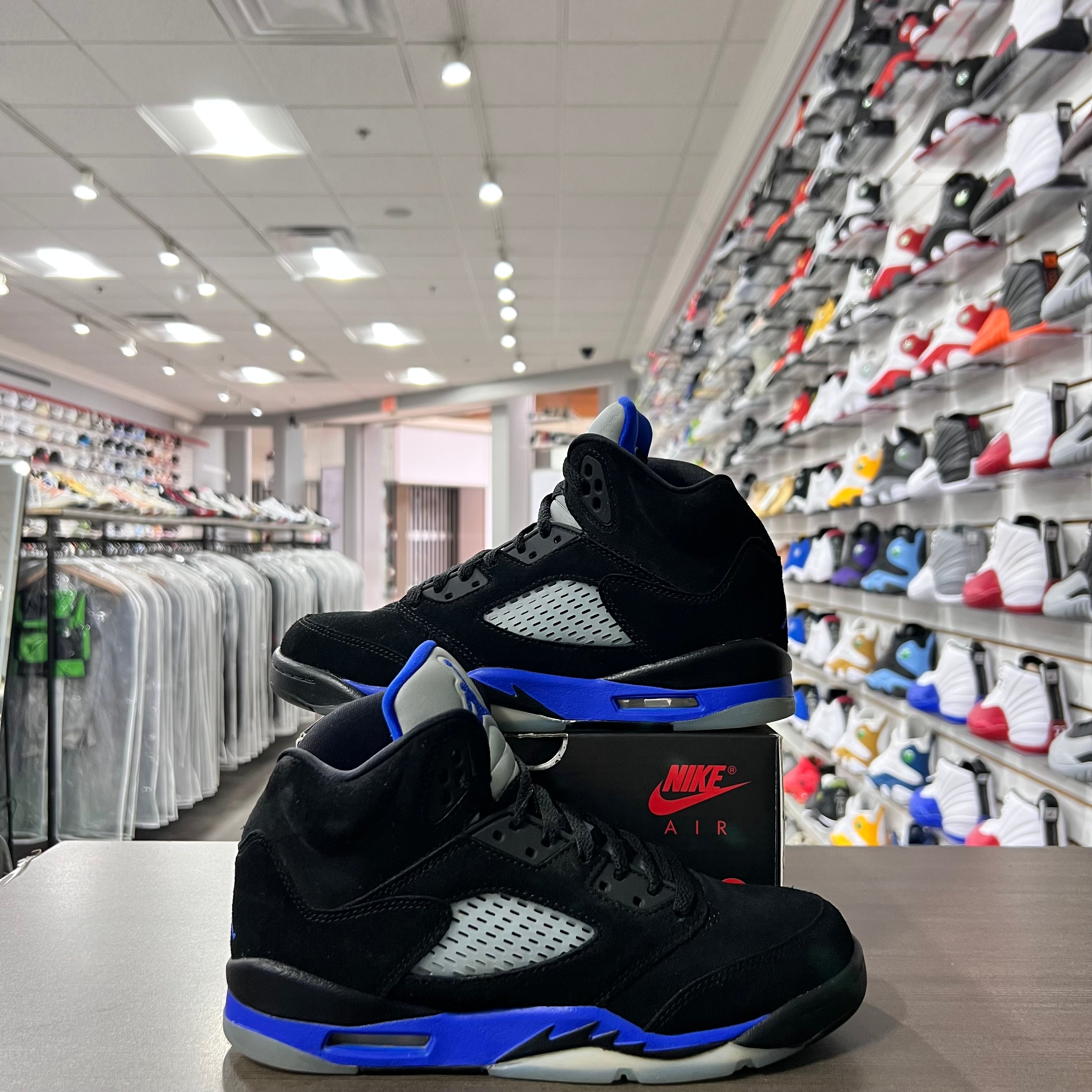 Jordan Retro 5 Gs Racer Blue (Lightly Worn)