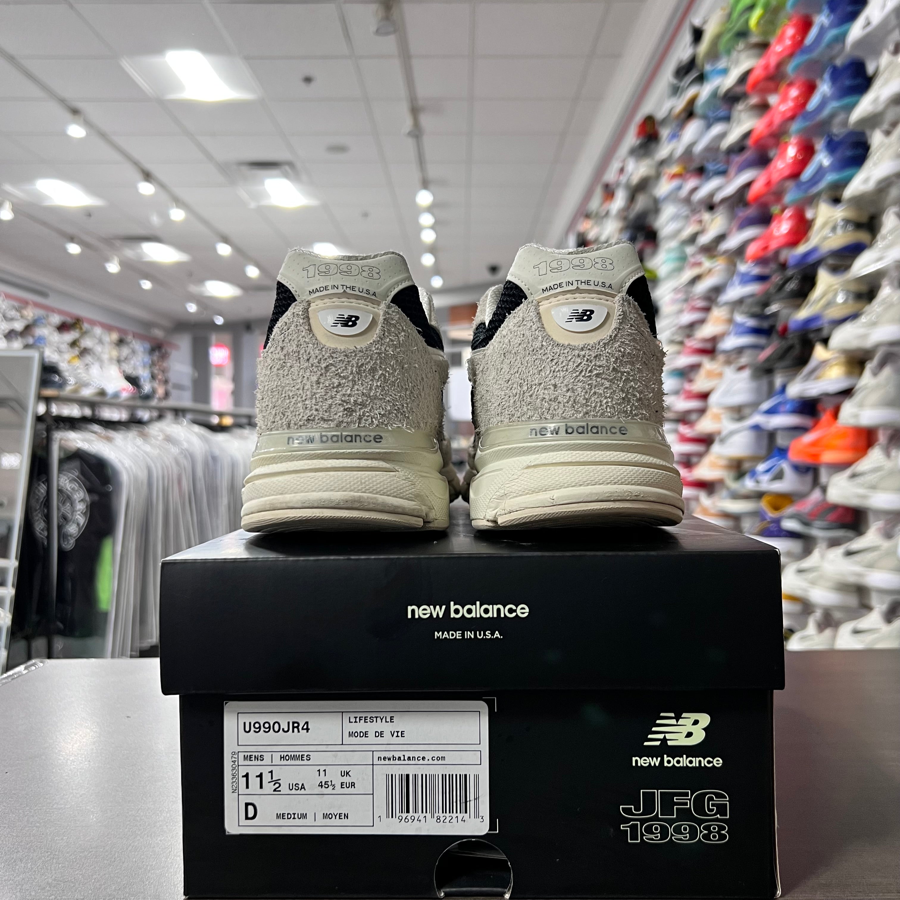 New Balance 990v4 MiUSA Joe Freshgoods 1998 Intro (Lightly Worn)