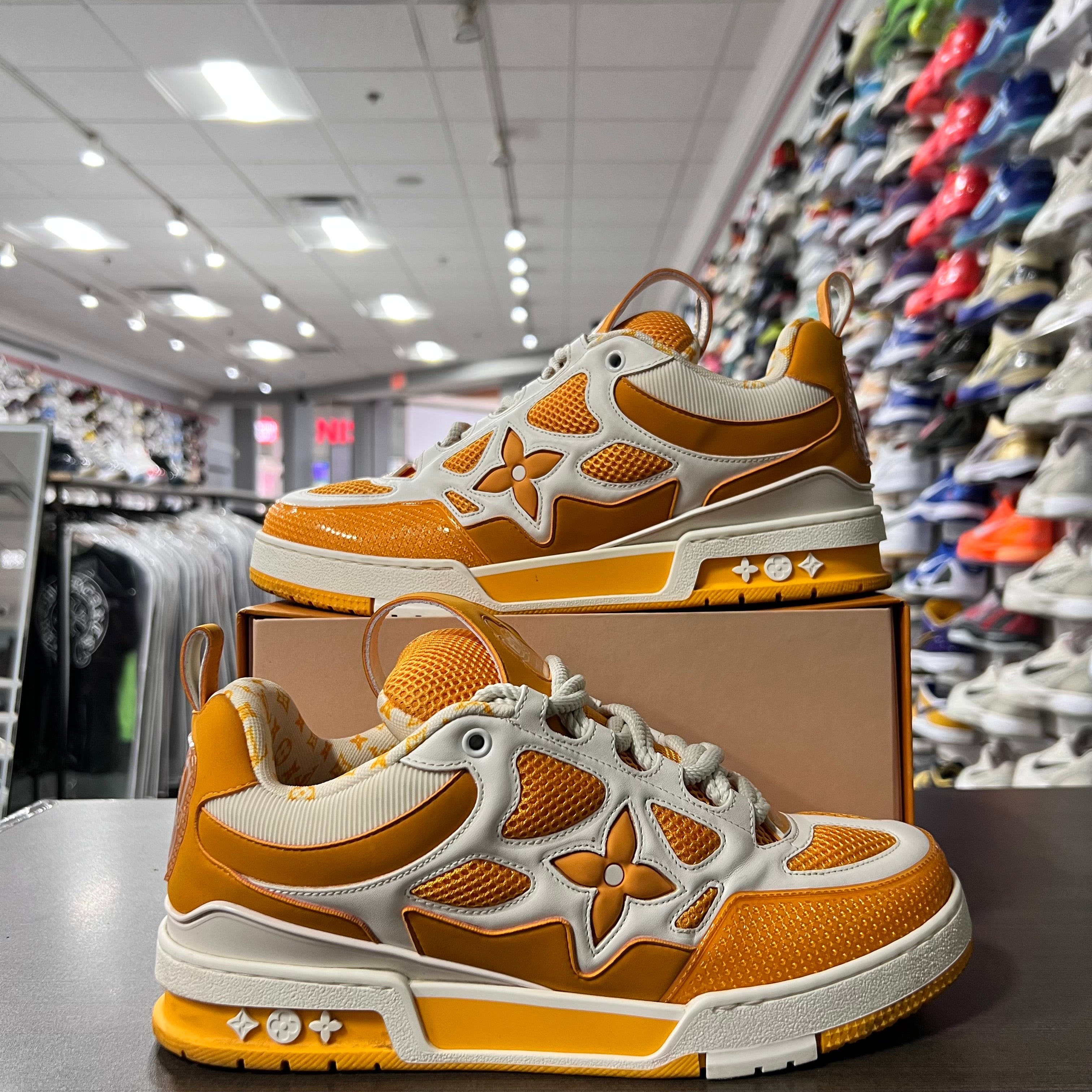Louis Vuitton Skates Orange (Lightly Worn)