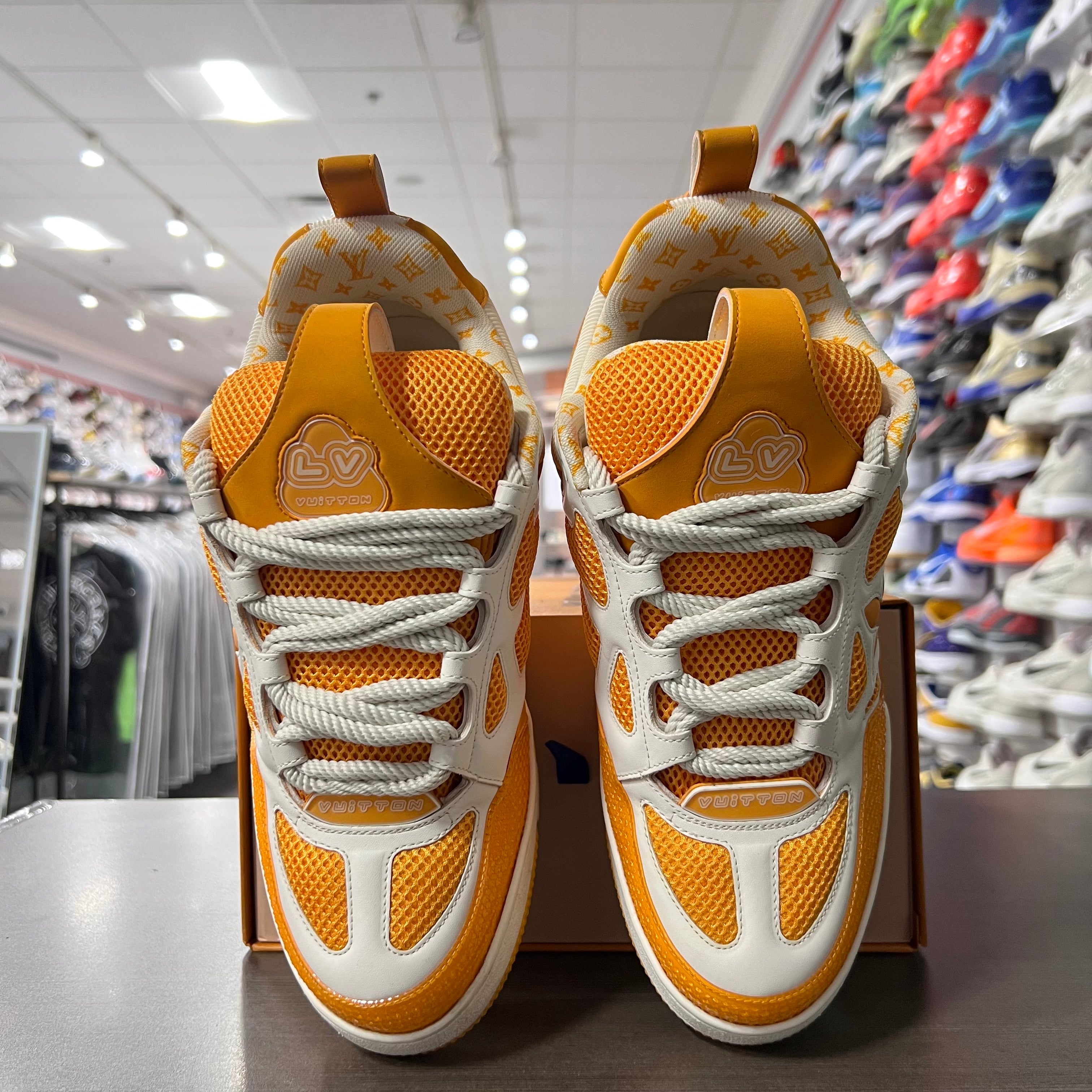 Louis Vuitton Skates Orange (Lightly Worn)