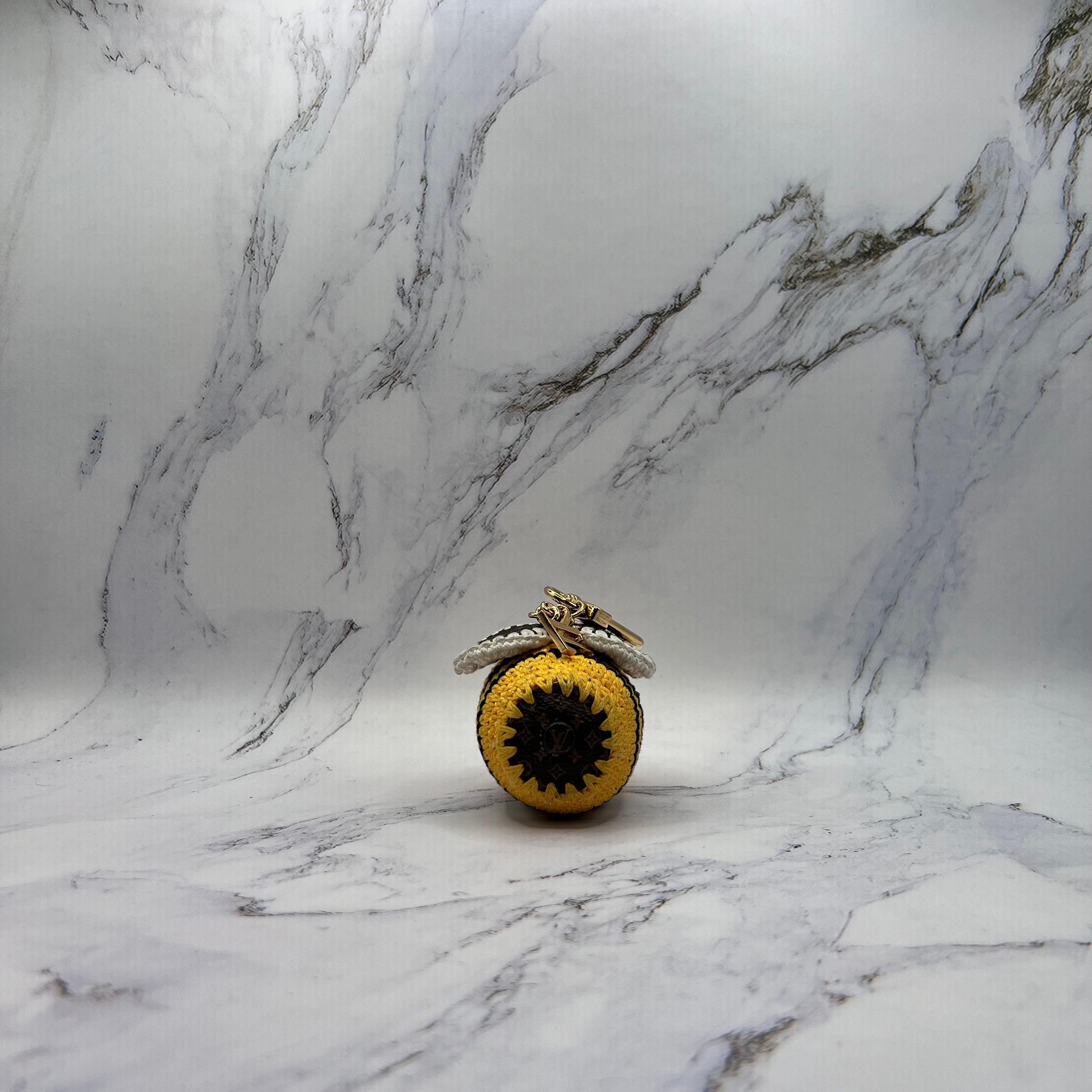 Louis Vuitton Crochet Bee Bag Charm (Lightly Worn)