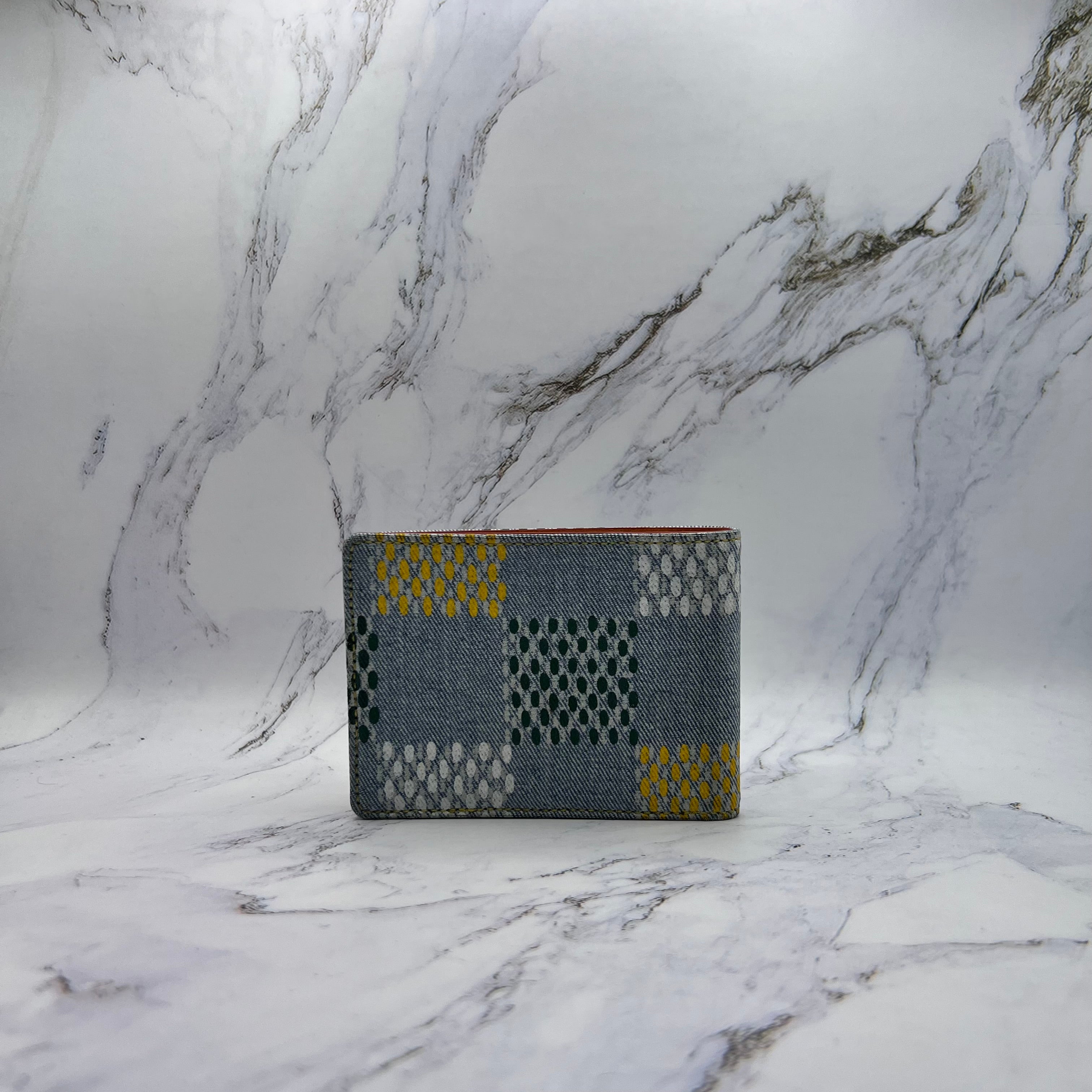 Louis Vuitton Denim Multicolor Bifold Wallet (Lightly Worn)