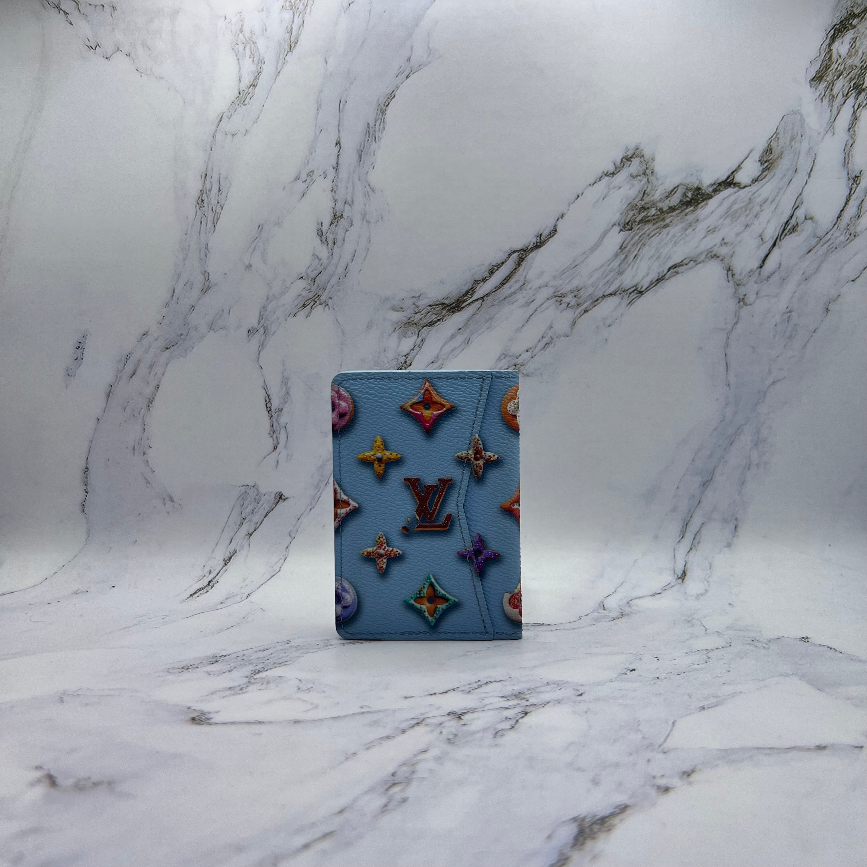 Louis Vuitton Pocket Organizer Blueberry