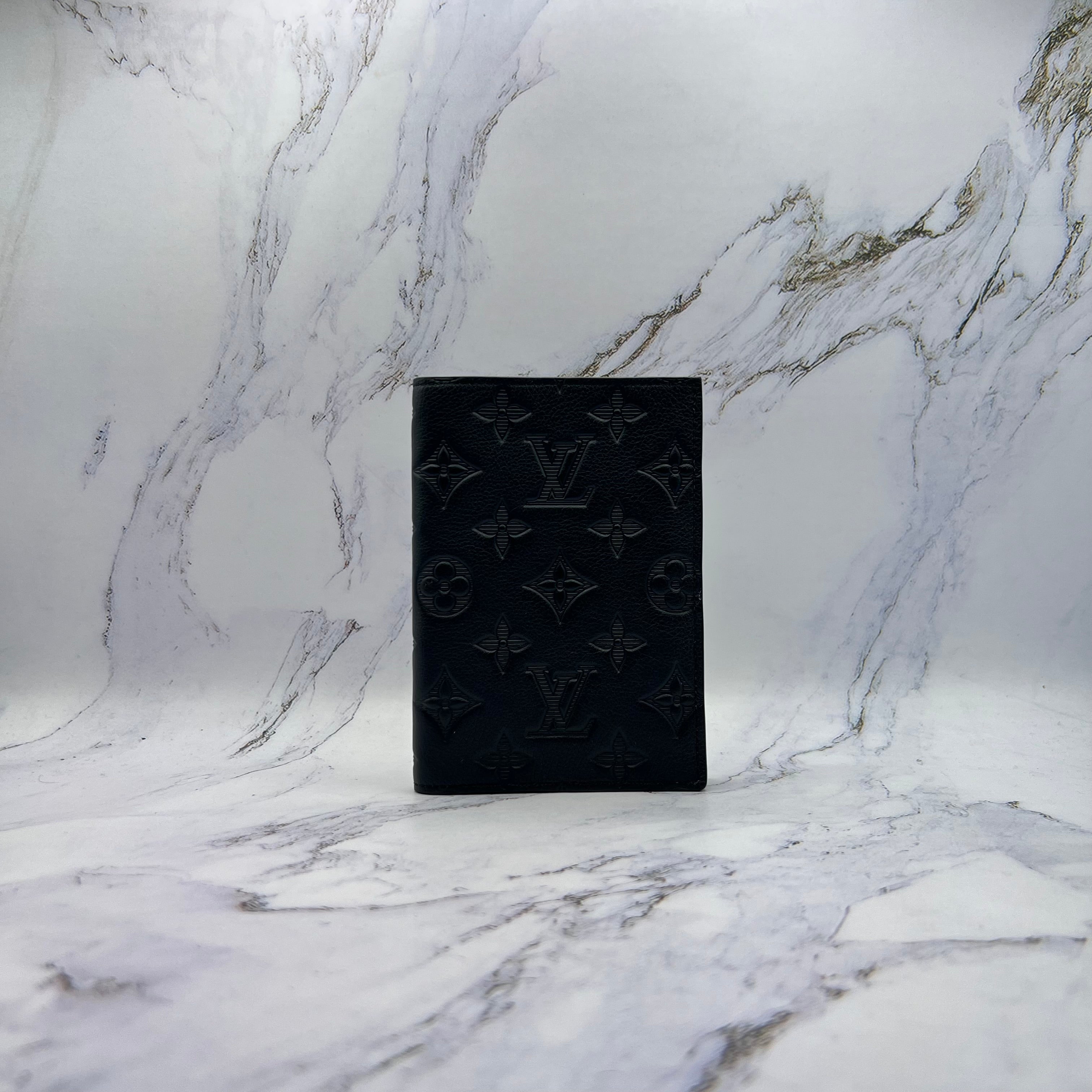 Loui Vuitton Monogram Shadow Passport Cover
