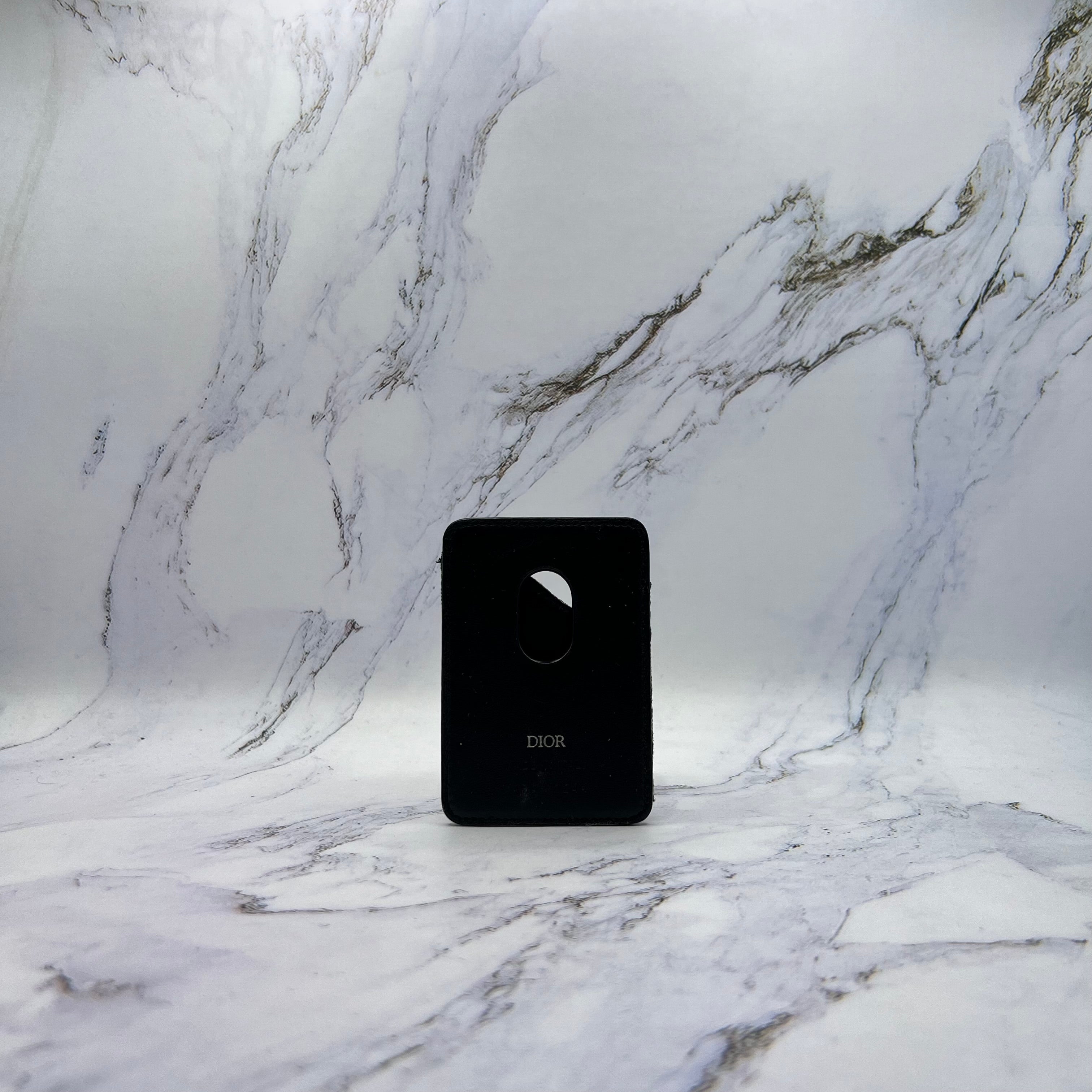 Dior Saddle Magnetic Card Holder (Lightly Worn)