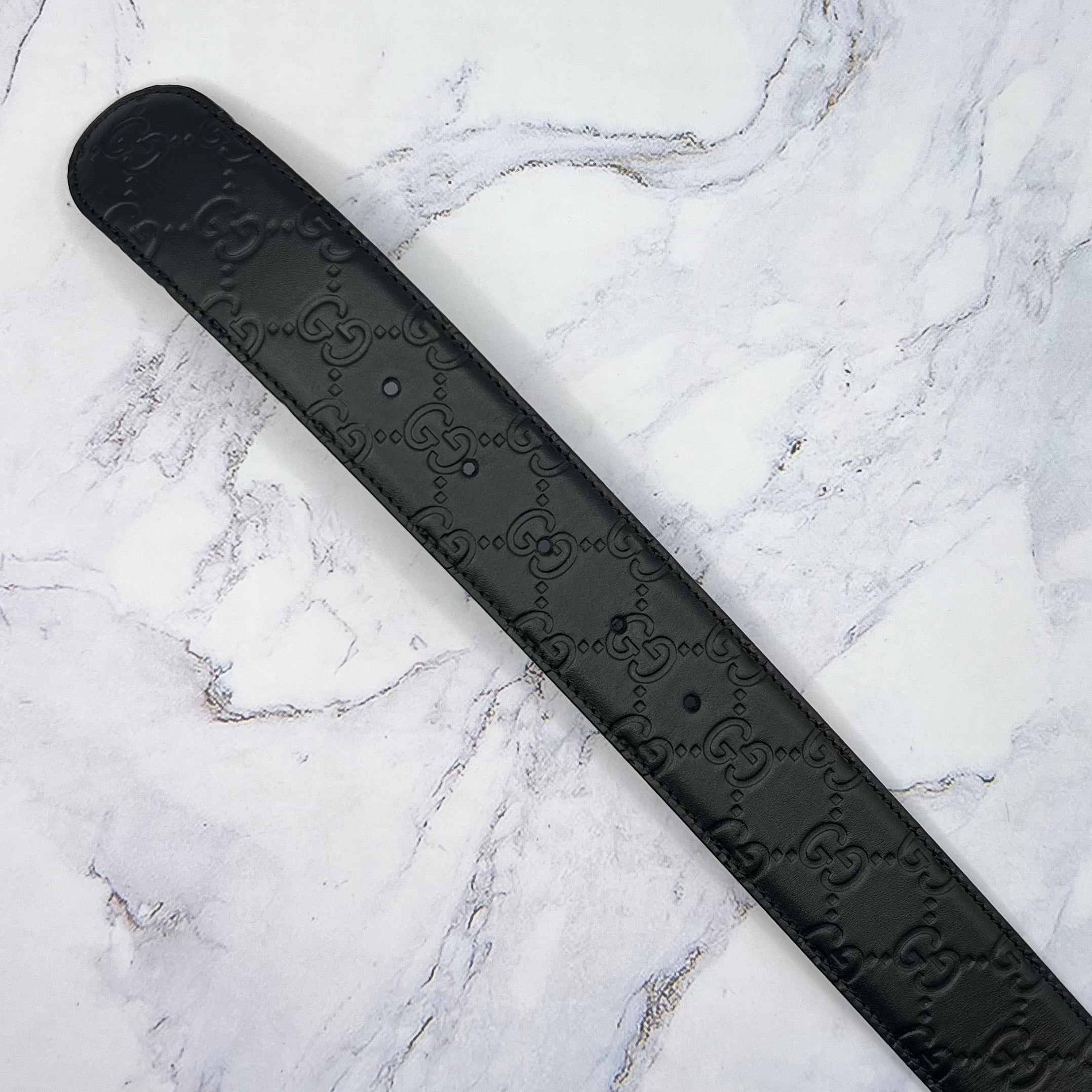 Gucci Belt Interlocking G Buckle (Lightly Worn)
