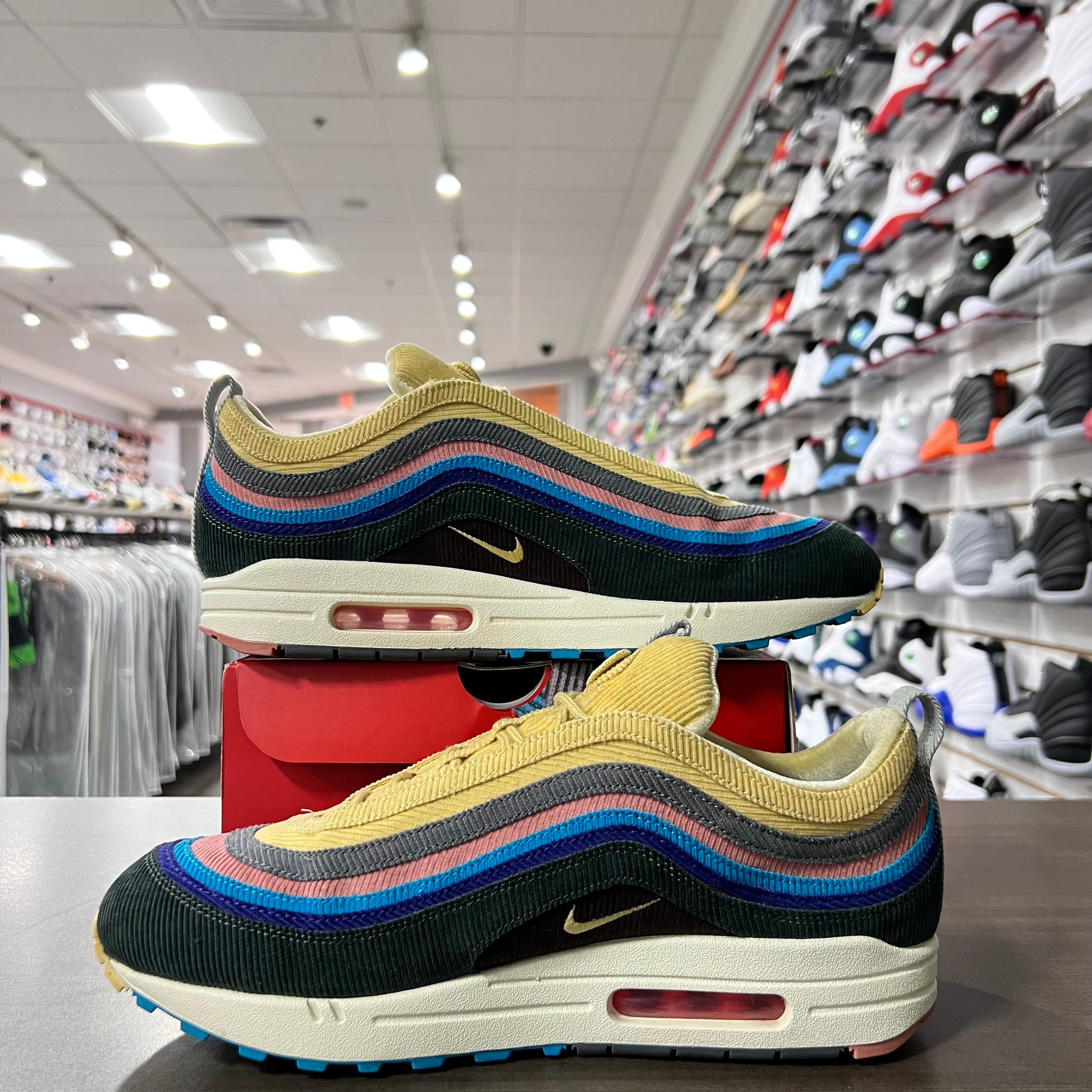 Nike Air Max 1/97 Mens Sean Wotherspoon (Extra Lace Set)(Lightly Worn)