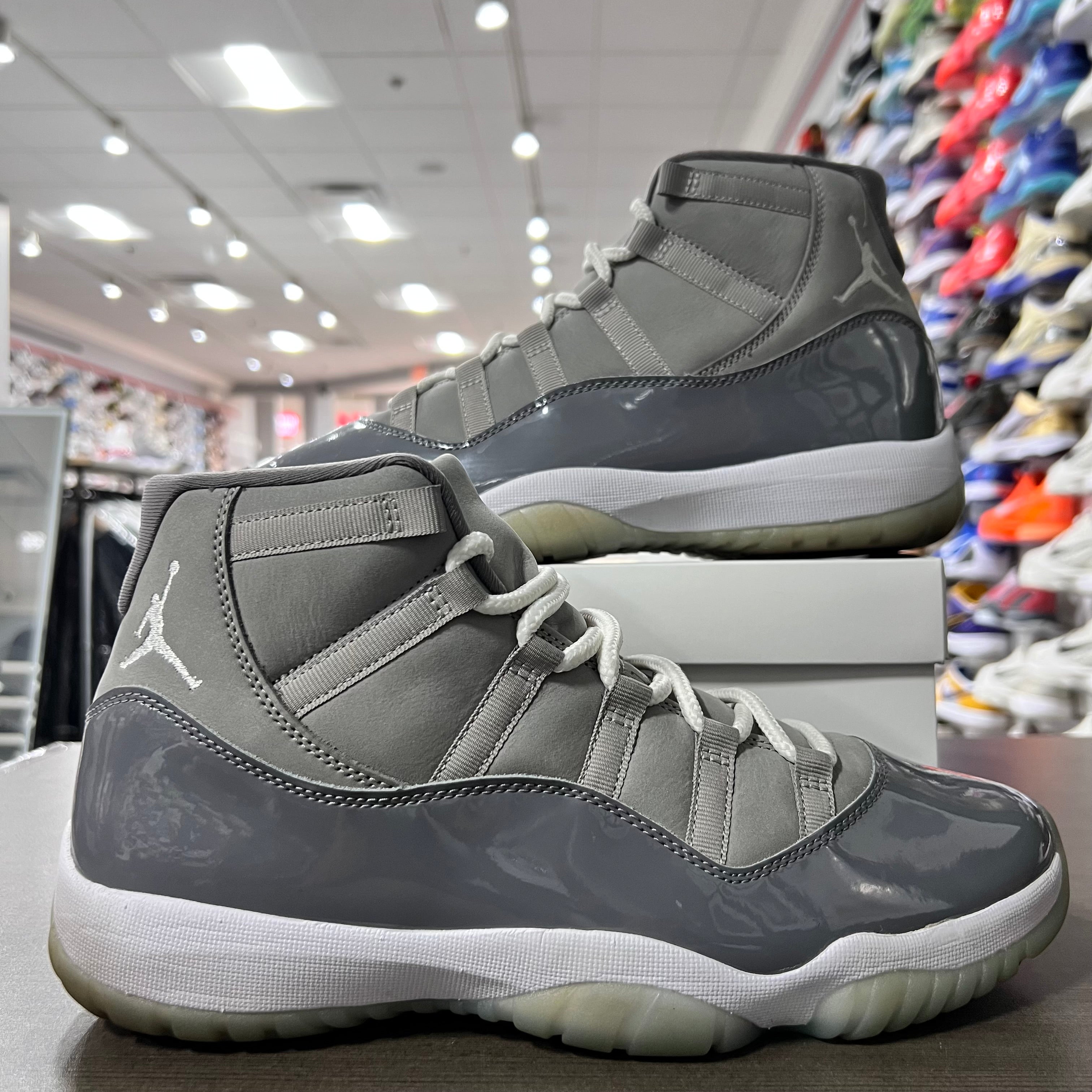 Jordan Retro 11 Mens Cool Grey (Lightly Worn+Replacement Box)